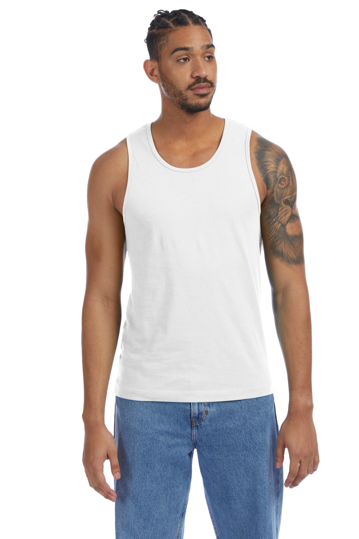 Men's Go-To Tank - White