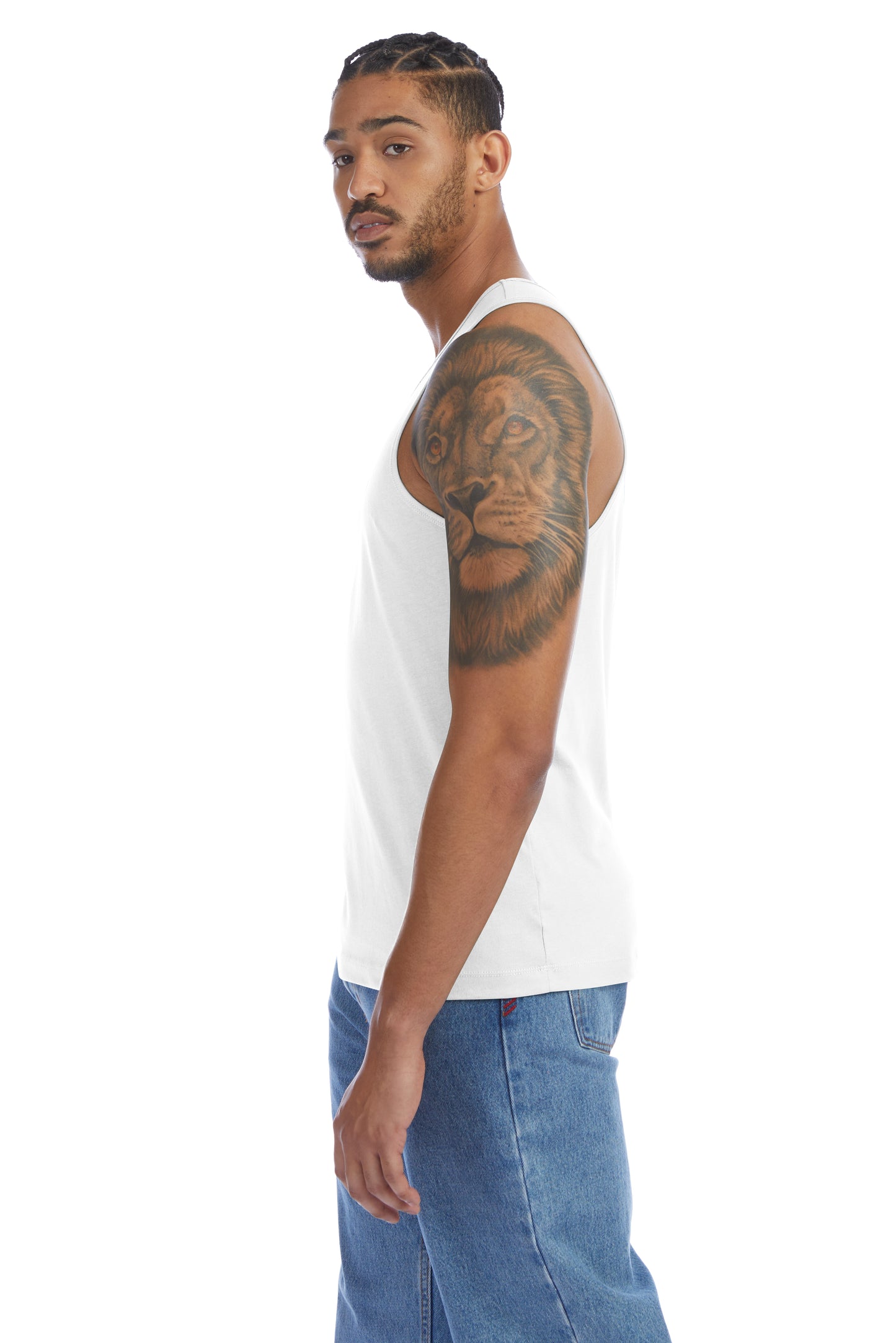 Men's Go-To Tank - White
