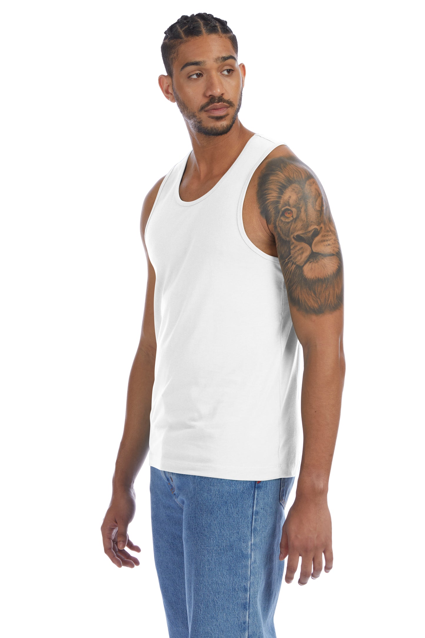 Men's Go-To Tank - White