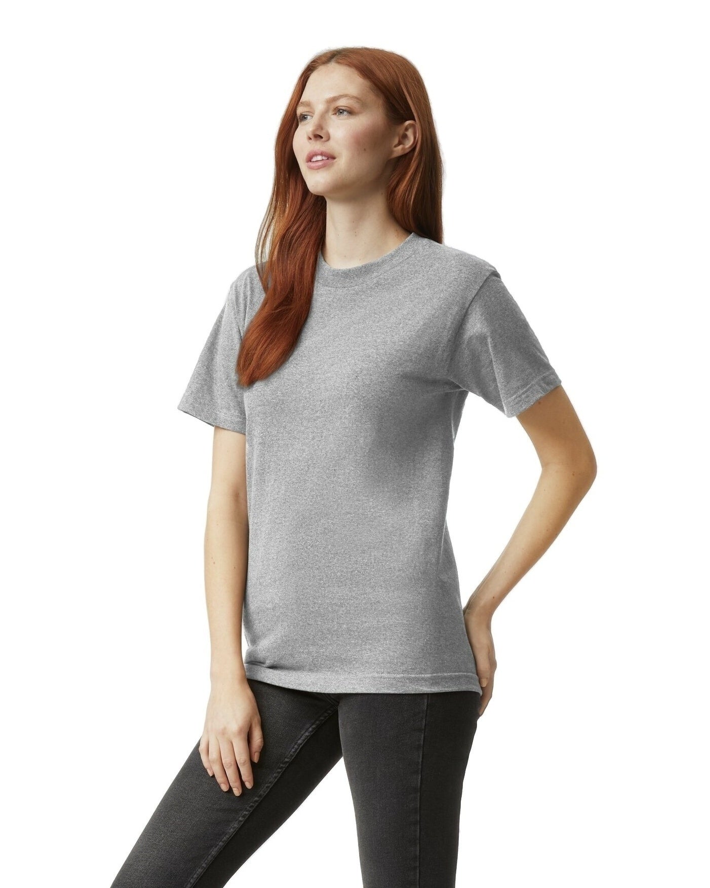 Unisex Heavyweight Cotton T-shirt - Athletic Heather