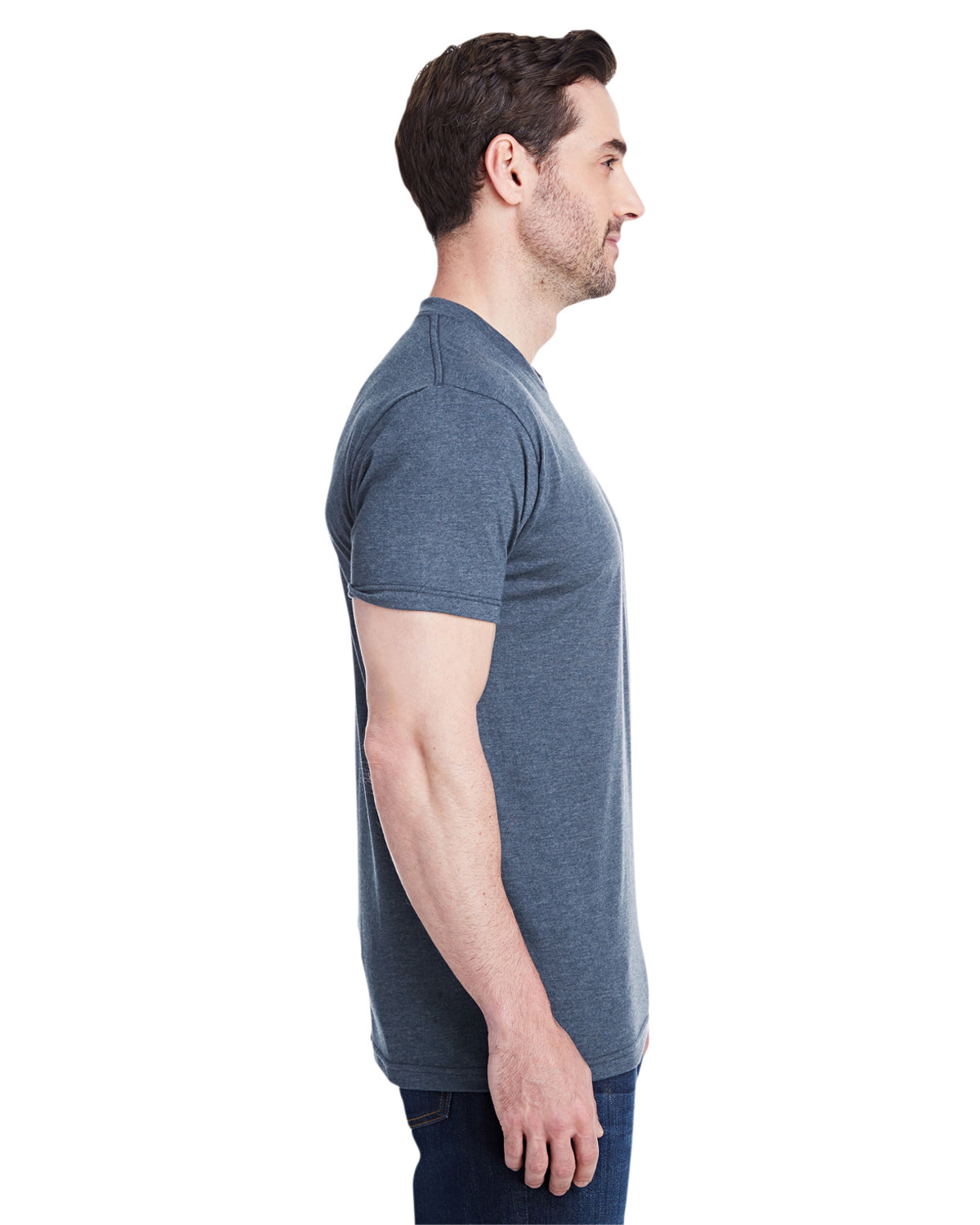 Unisex Triblend T-Shirt - Tri Steel