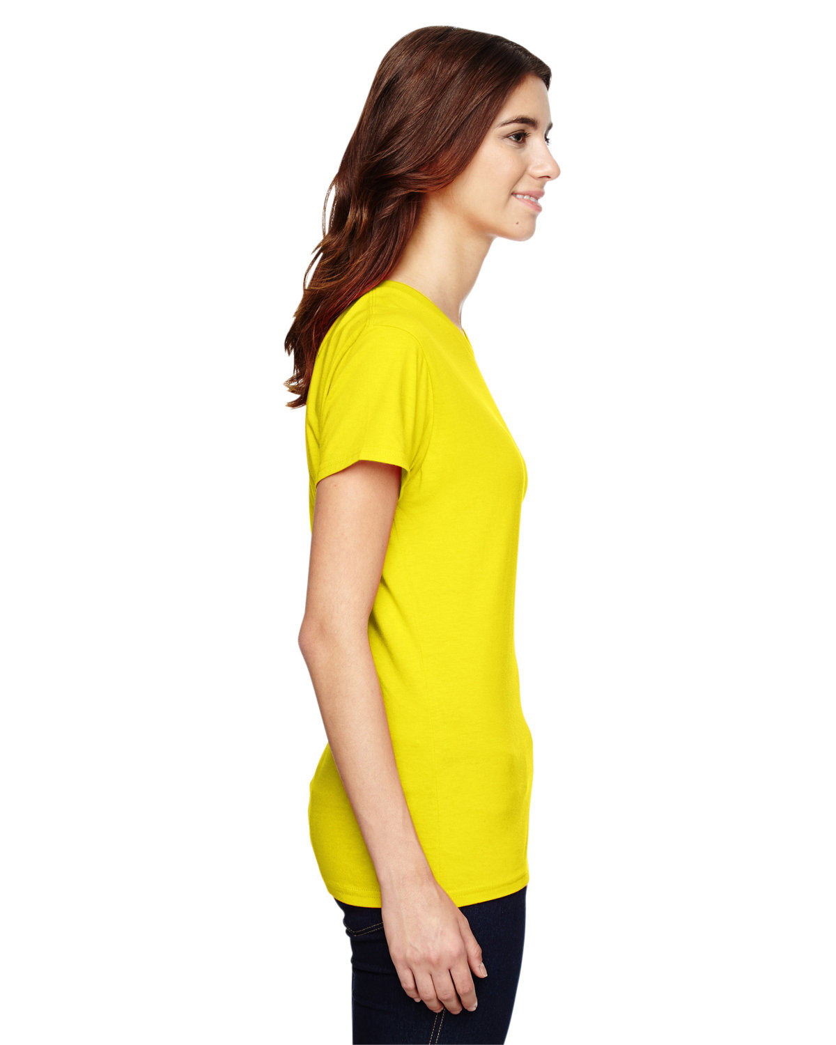 Women's Lightweight T-Shirt - Neon Yellow