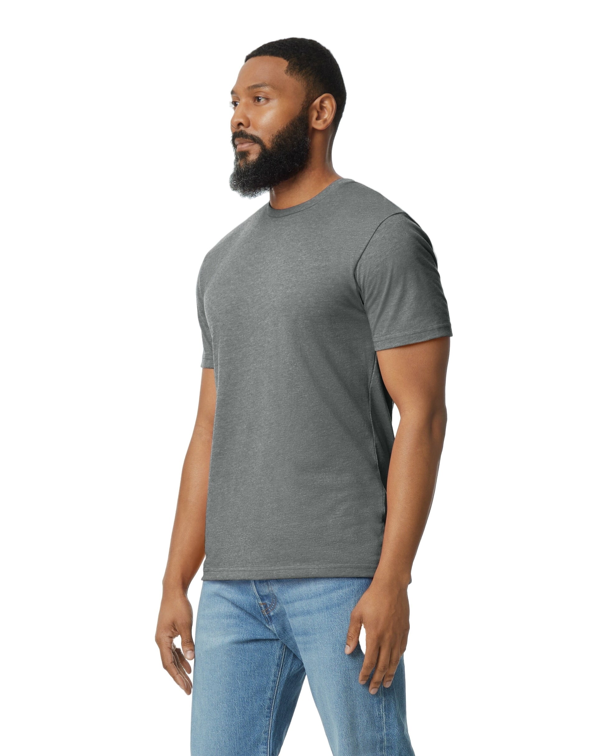 Lightweight Softstyle T-Shirt - Heather Graphite