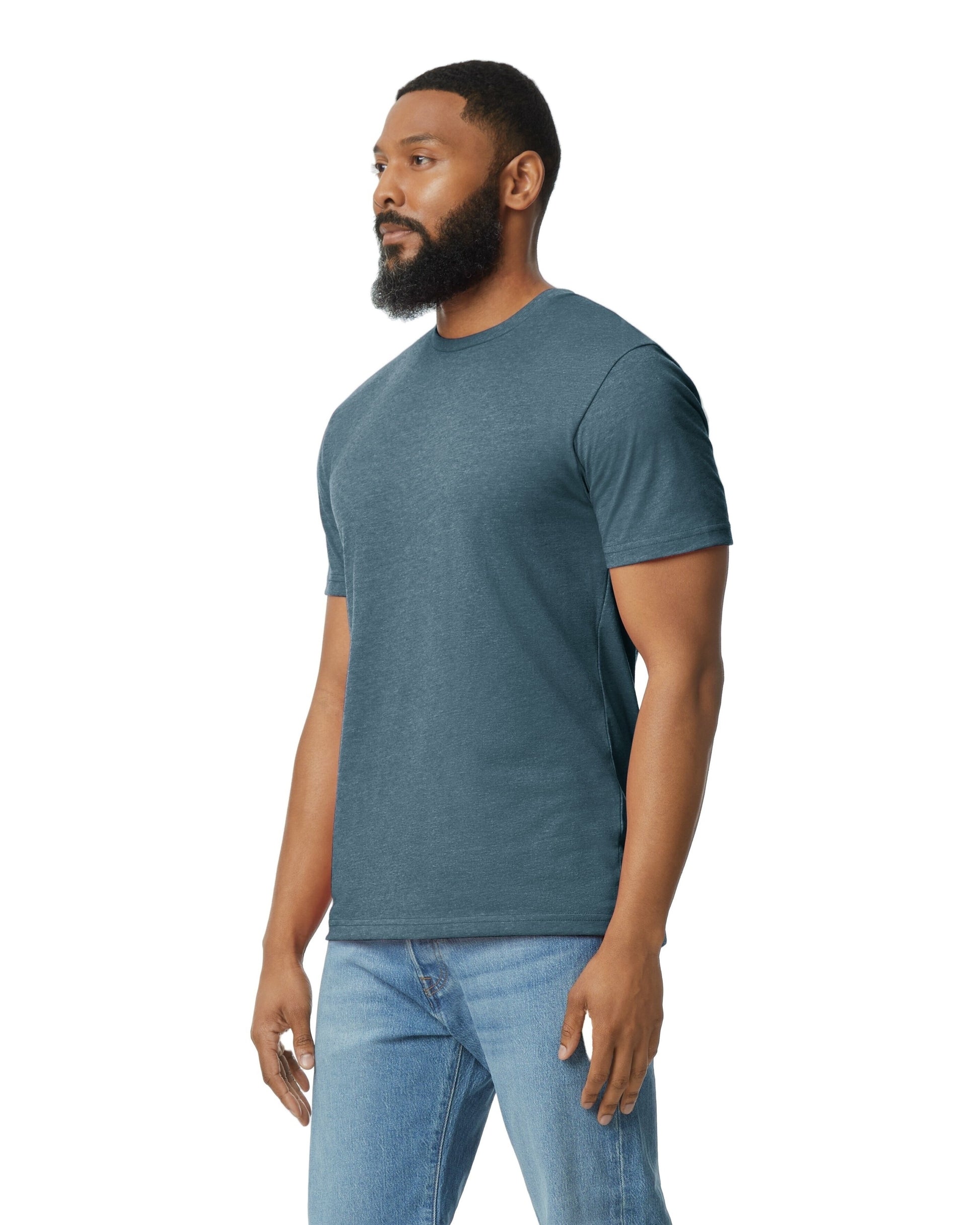 Lightweight Softstyle T-Shirt - Heather Navy