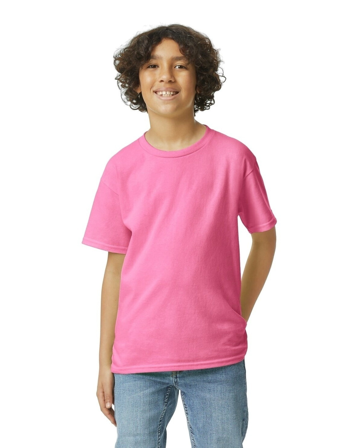 Youth Ultra Cotton® T-Shirt - Safety Pink