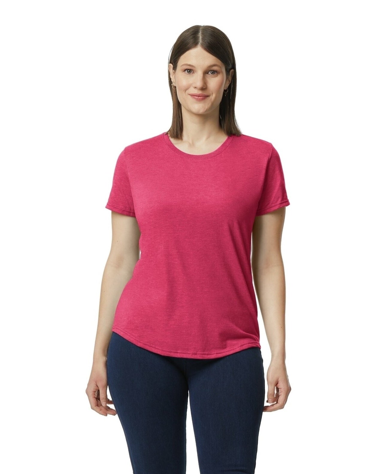 Women's Triblend T-Shirt - Heather Red