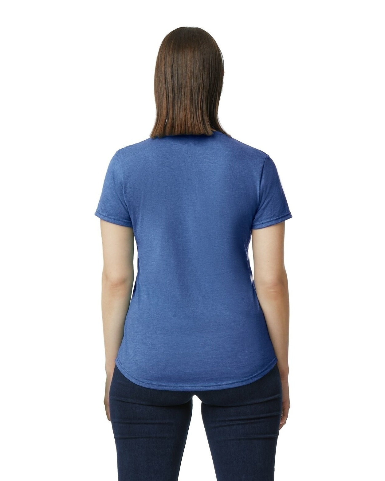 Women's Triblend T-Shirt - Heather Blue