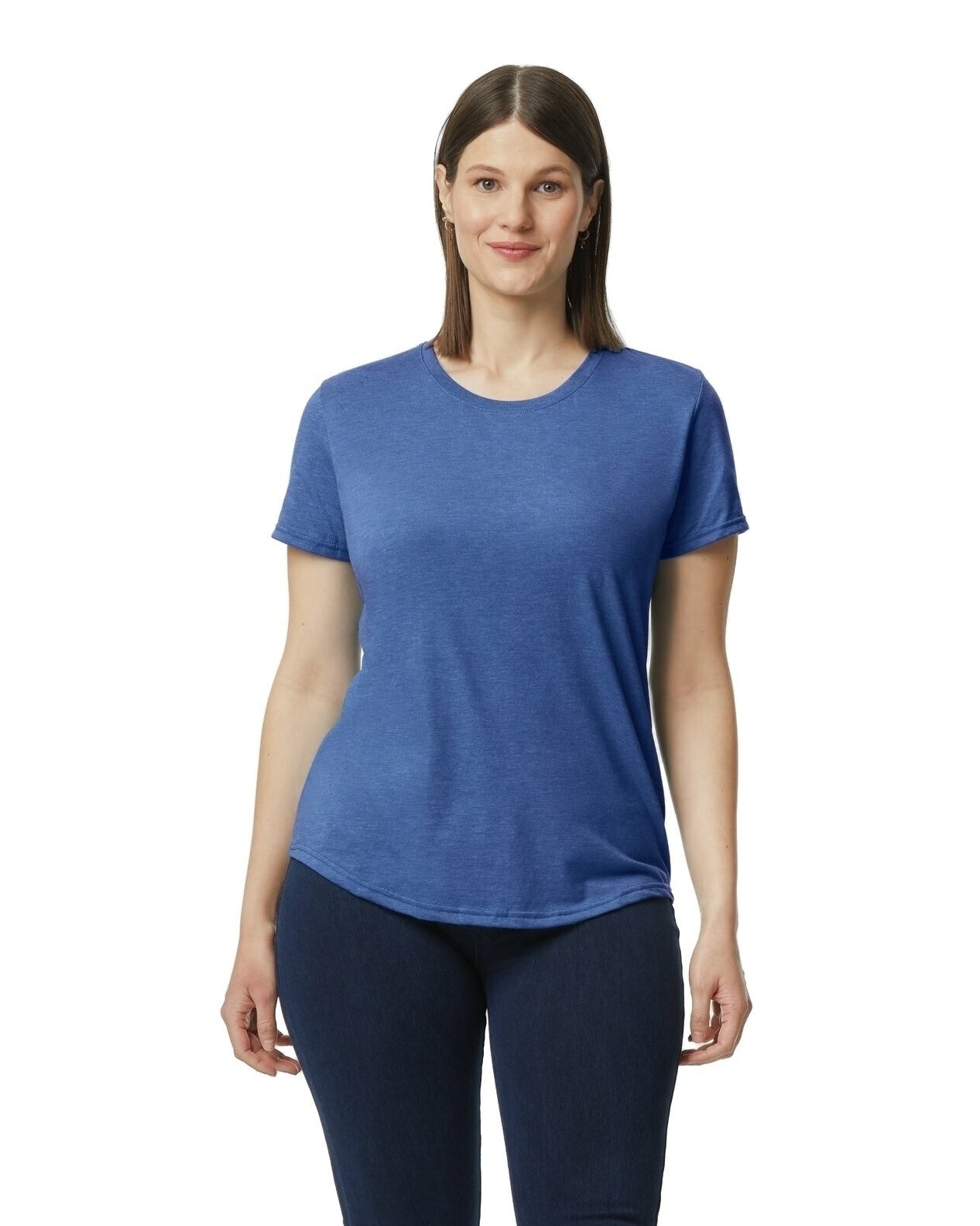 Women's Triblend T-Shirt - Heather Blue