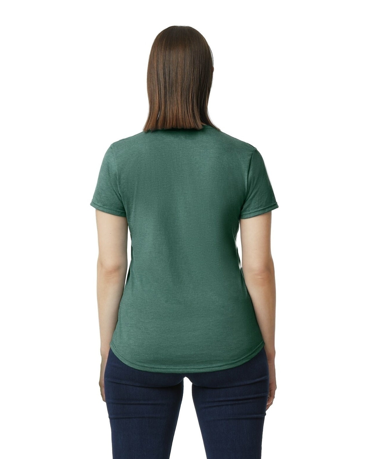 Women's Triblend T-Shirt - Heather Dark Green