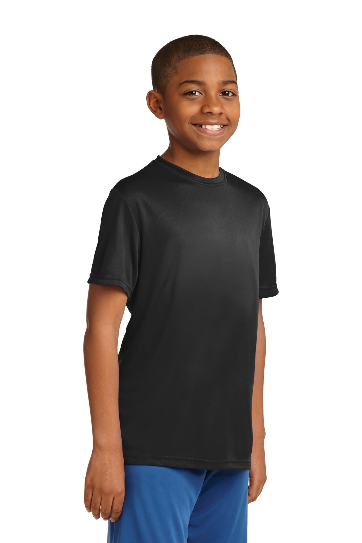 Youth PosiCharge Competitor Tee - Black