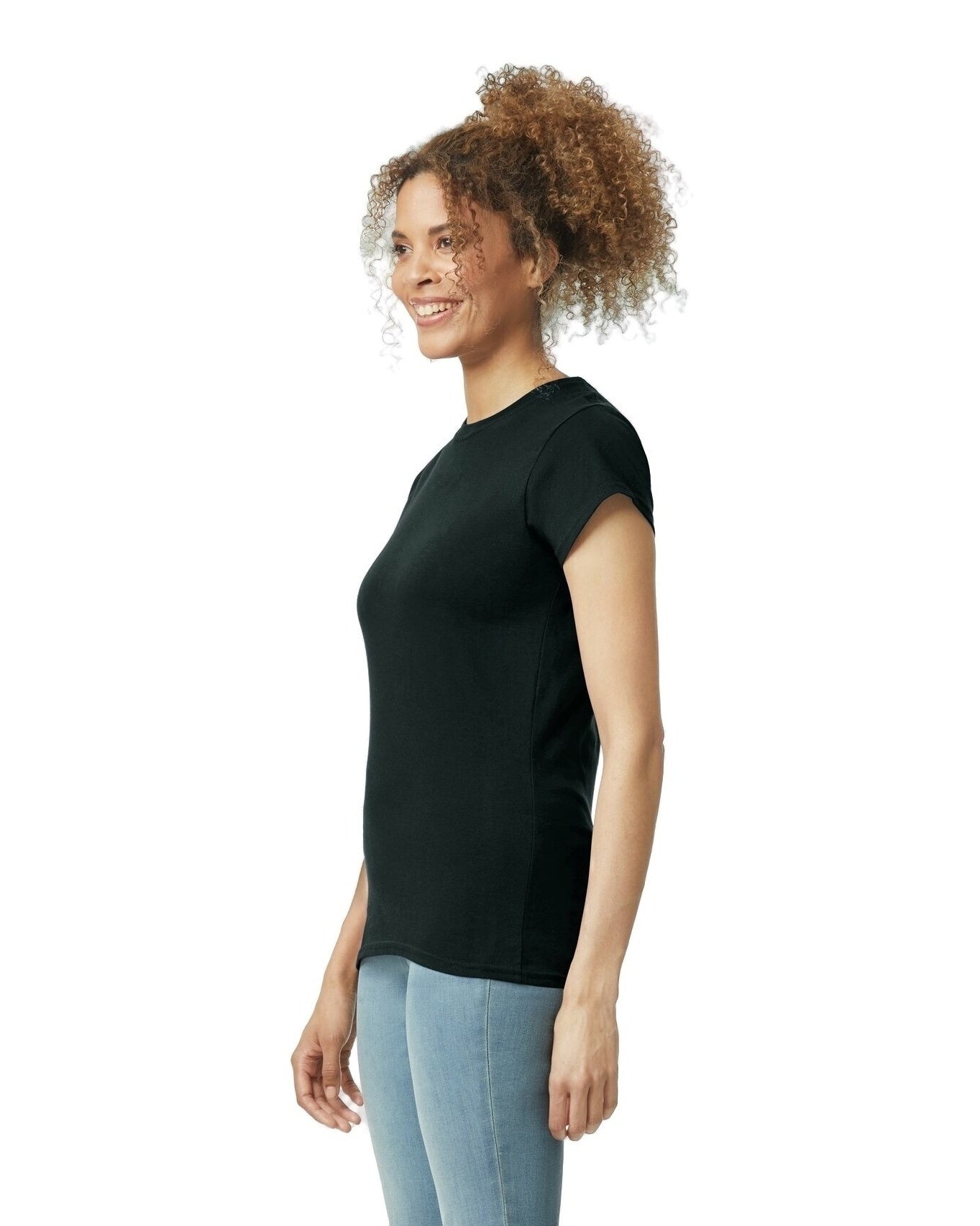 Women's Softstyle® Fitted T-Shirt - Black