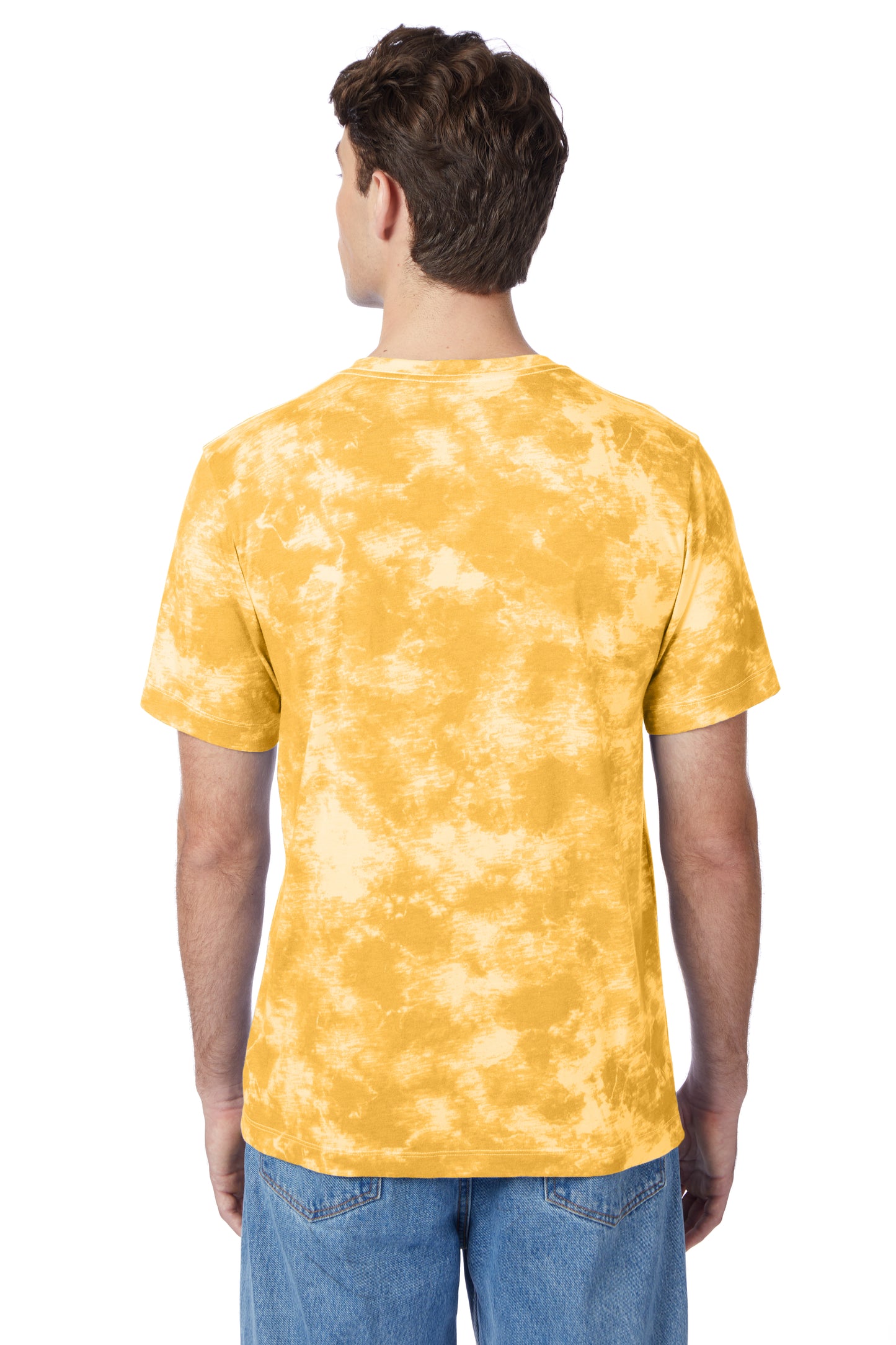 Unisex Go-To T-Shirt - Gold Tie Dye