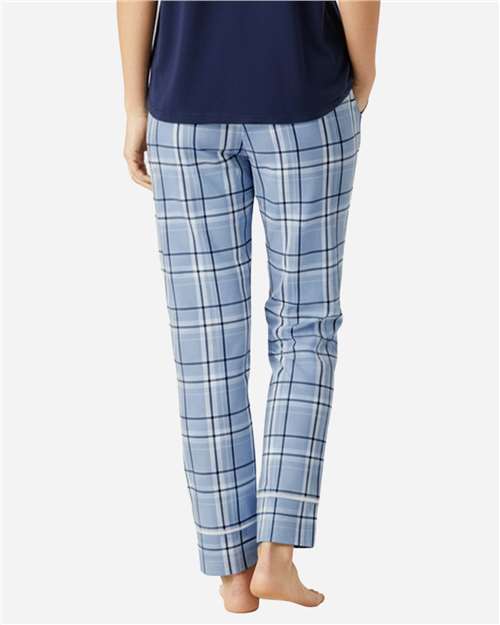 Boxercraft BW6603 Sky Blue Carnegie Plaid — back