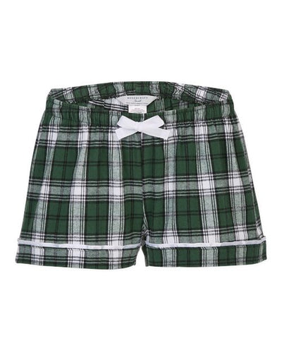 Boxercraft BY6501 Green/ White Plaid — front