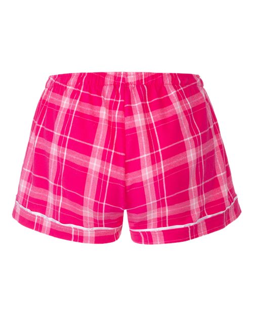 Boxercraft BY6501 Pink Carnegie Plaid — back