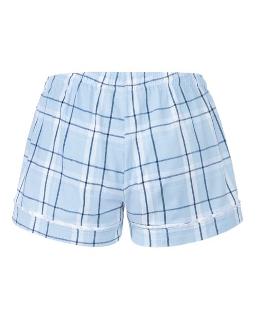 Boxercraft BY6501 Sky Blue Carnegie Plaid — back