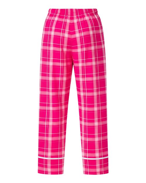 Boxercraft BY6603 Pink Carnegie Plaid — back