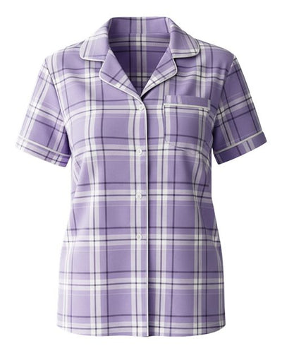 Boxercraft BW7101 Lavender Carnegie Plaid — front