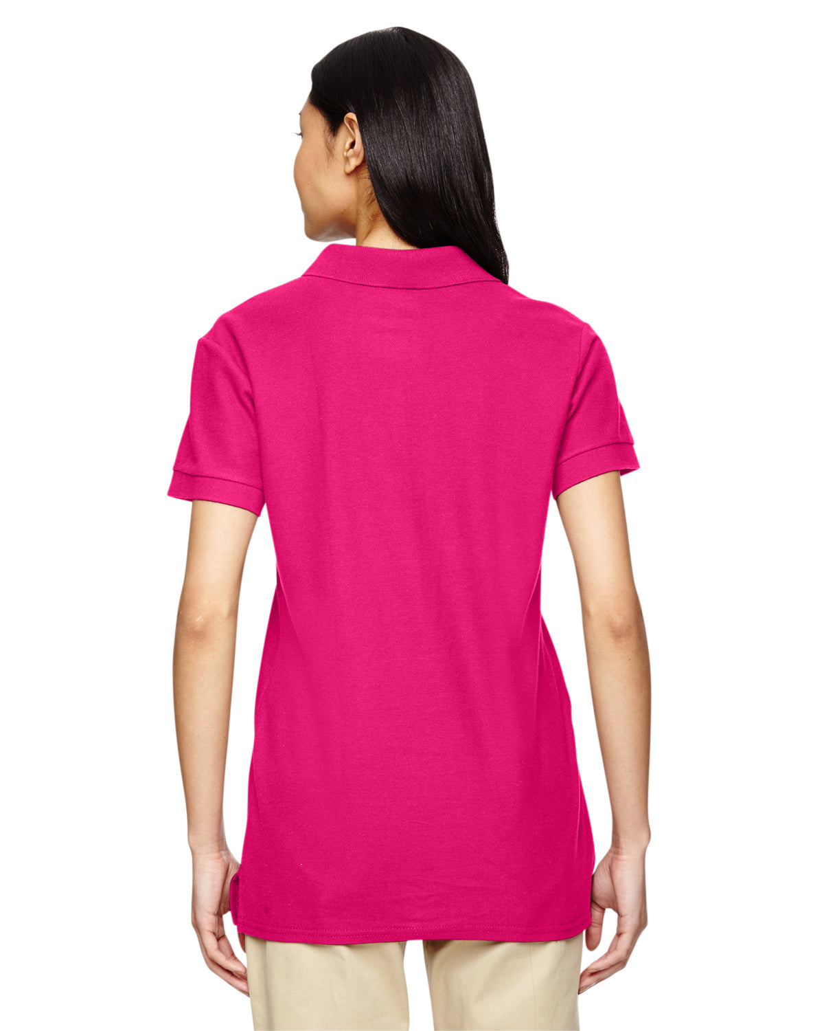 Women's Premium Cotton® Women's Double Piqué Polo - Heliconia