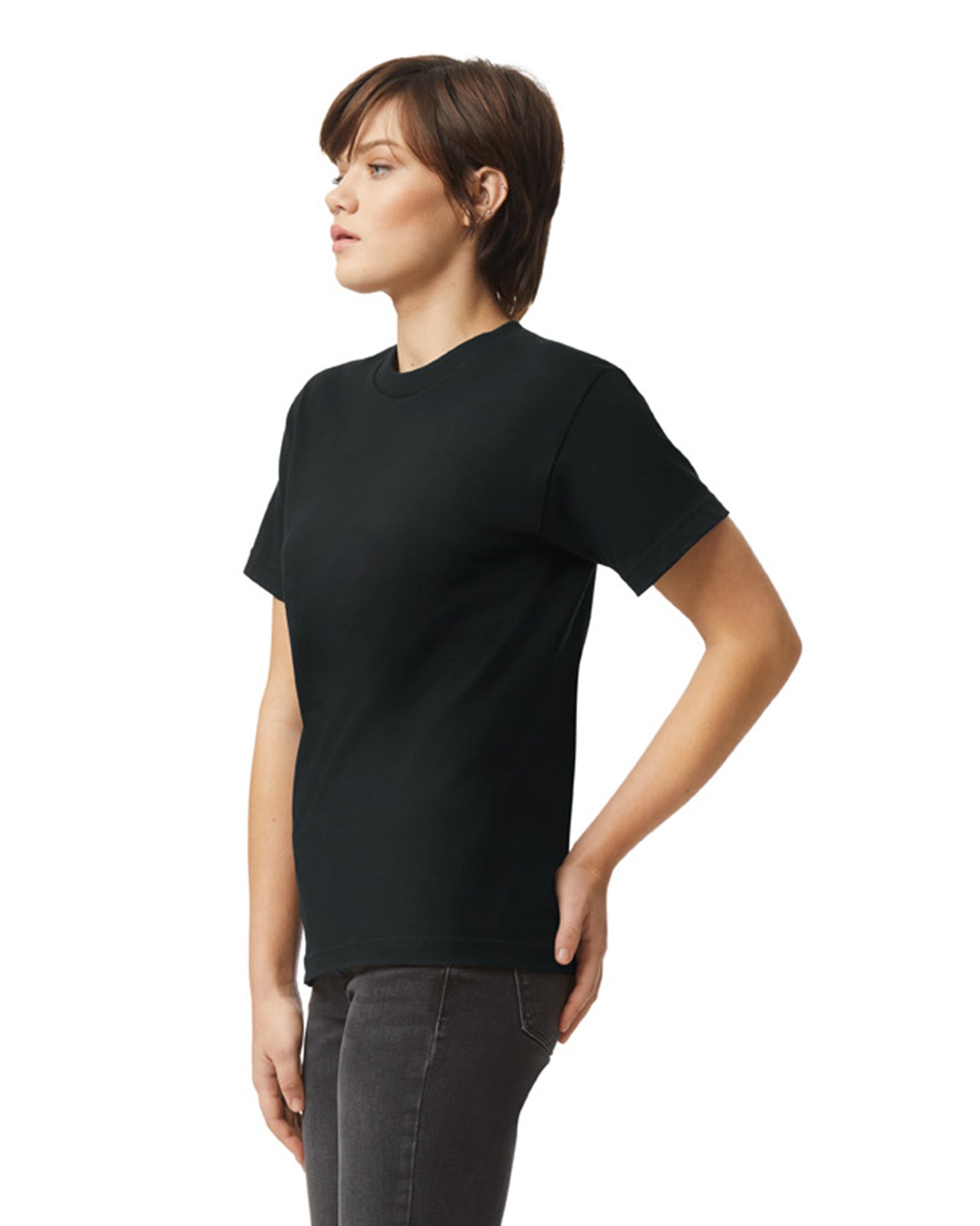 Unisex Heavyweight Cotton T-shirt - Black