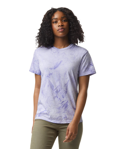 Unisex Heavyweight Color Blast T-Shirt - Amethyst