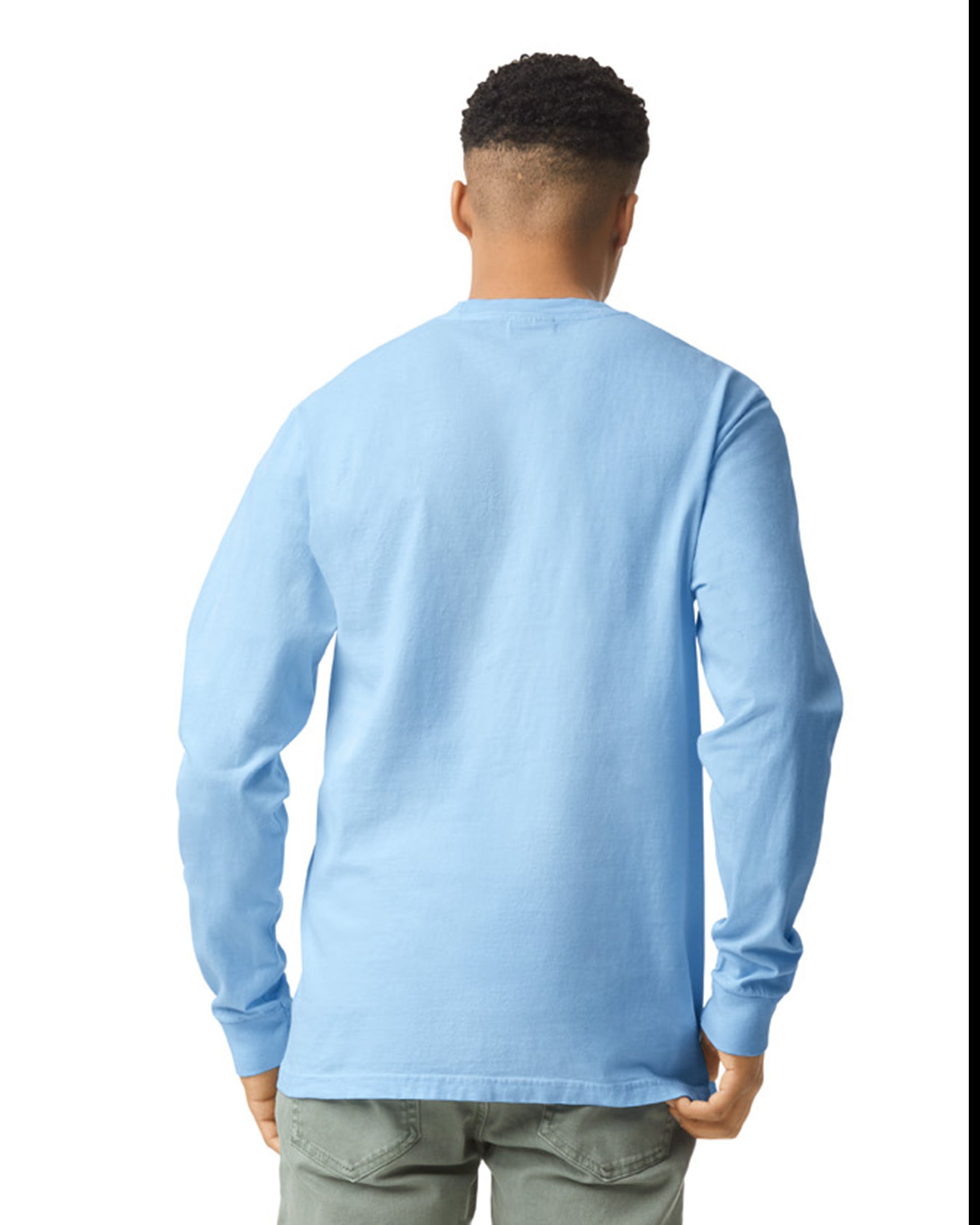 Unisex Heavyweight RS Long-Sleeve T-Shirt - Hydrangea