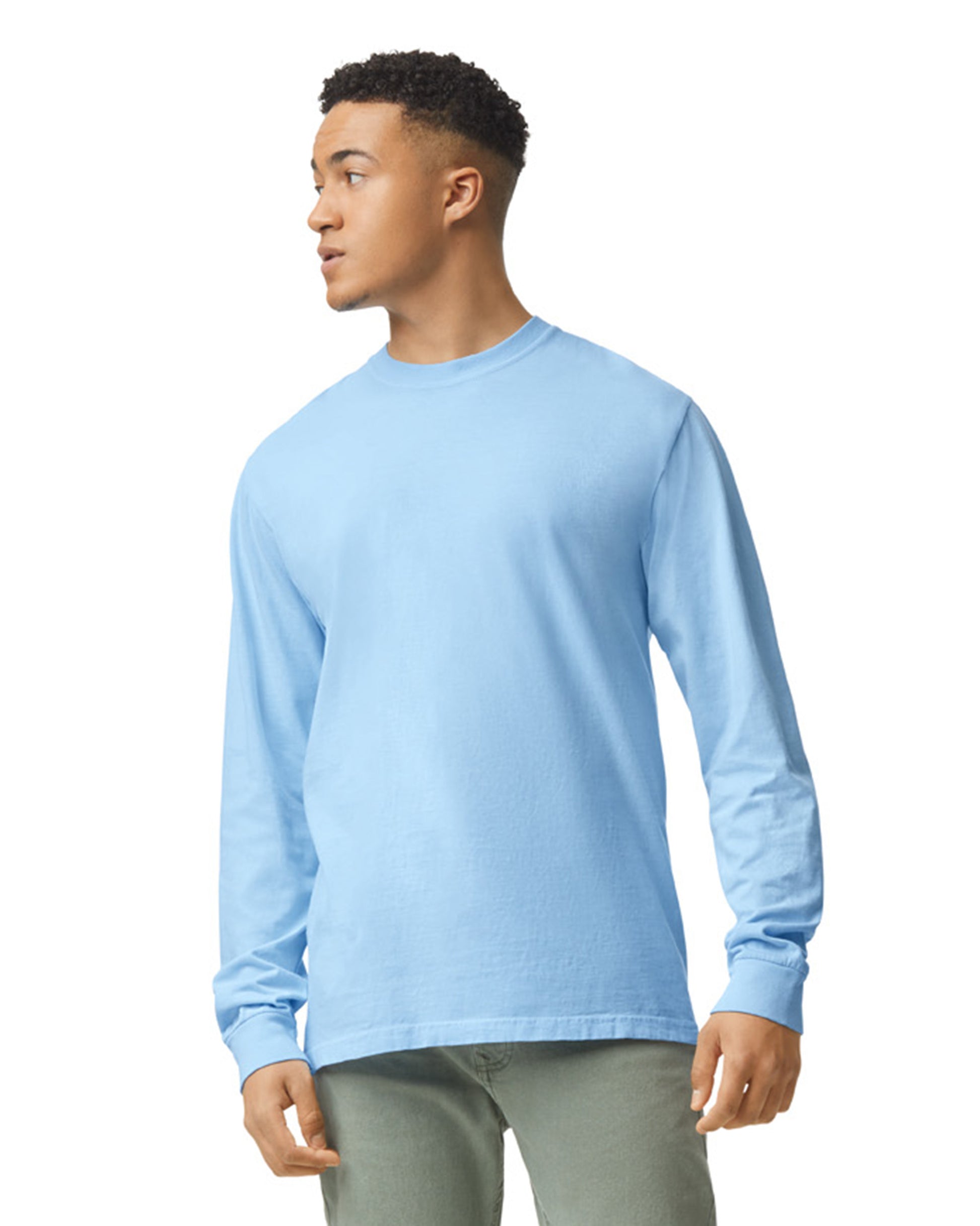 Unisex Heavyweight RS Long-Sleeve T-Shirt - Hydrangea