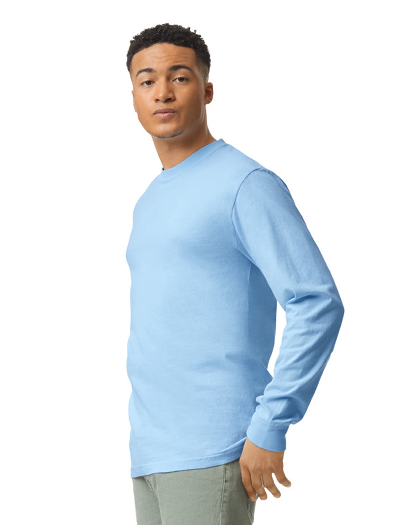 Unisex Heavyweight RS Long-Sleeve T-Shirt - Hydrangea