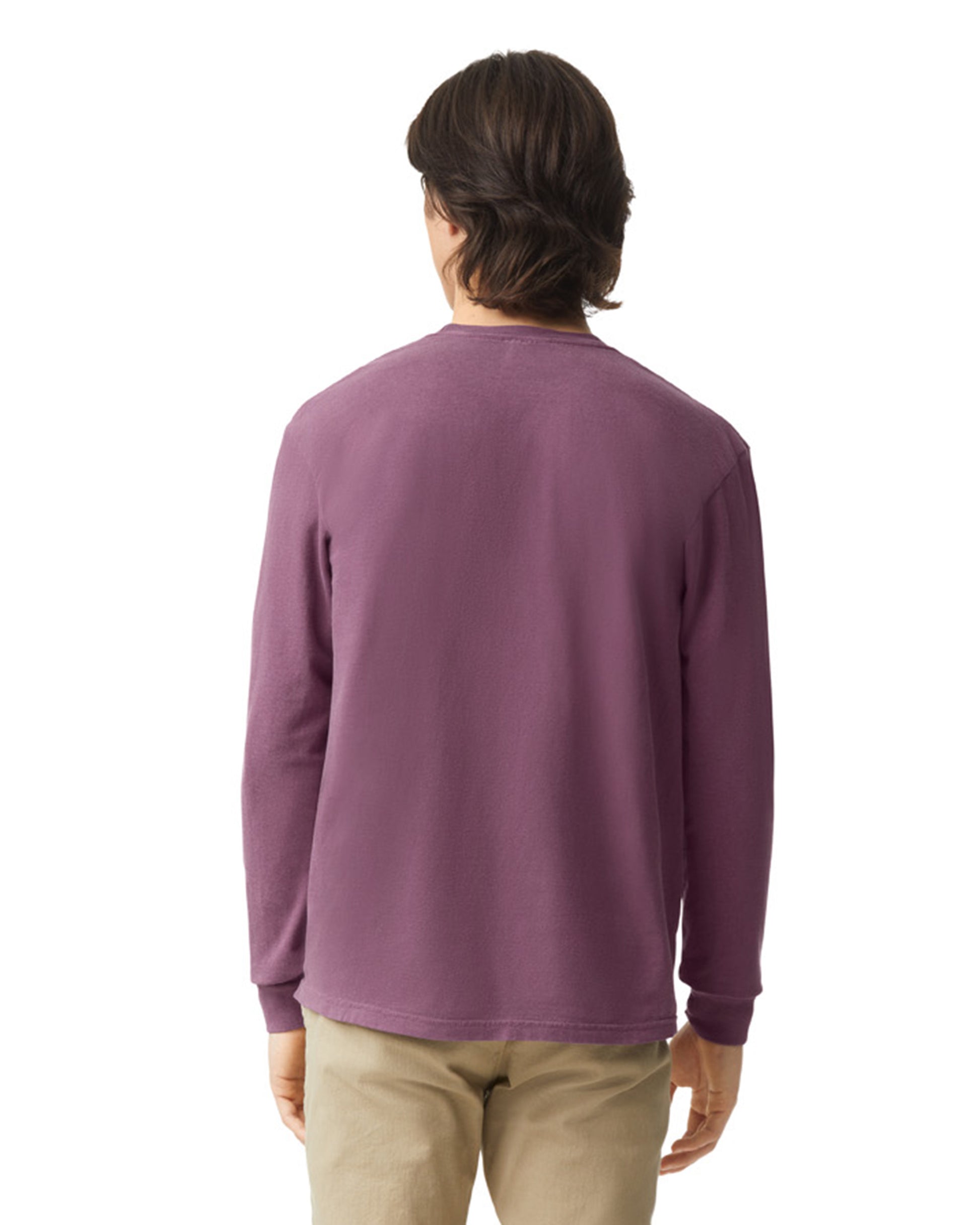 Unisex Heavyweight RS Long-Sleeve T-Shirt - Berry