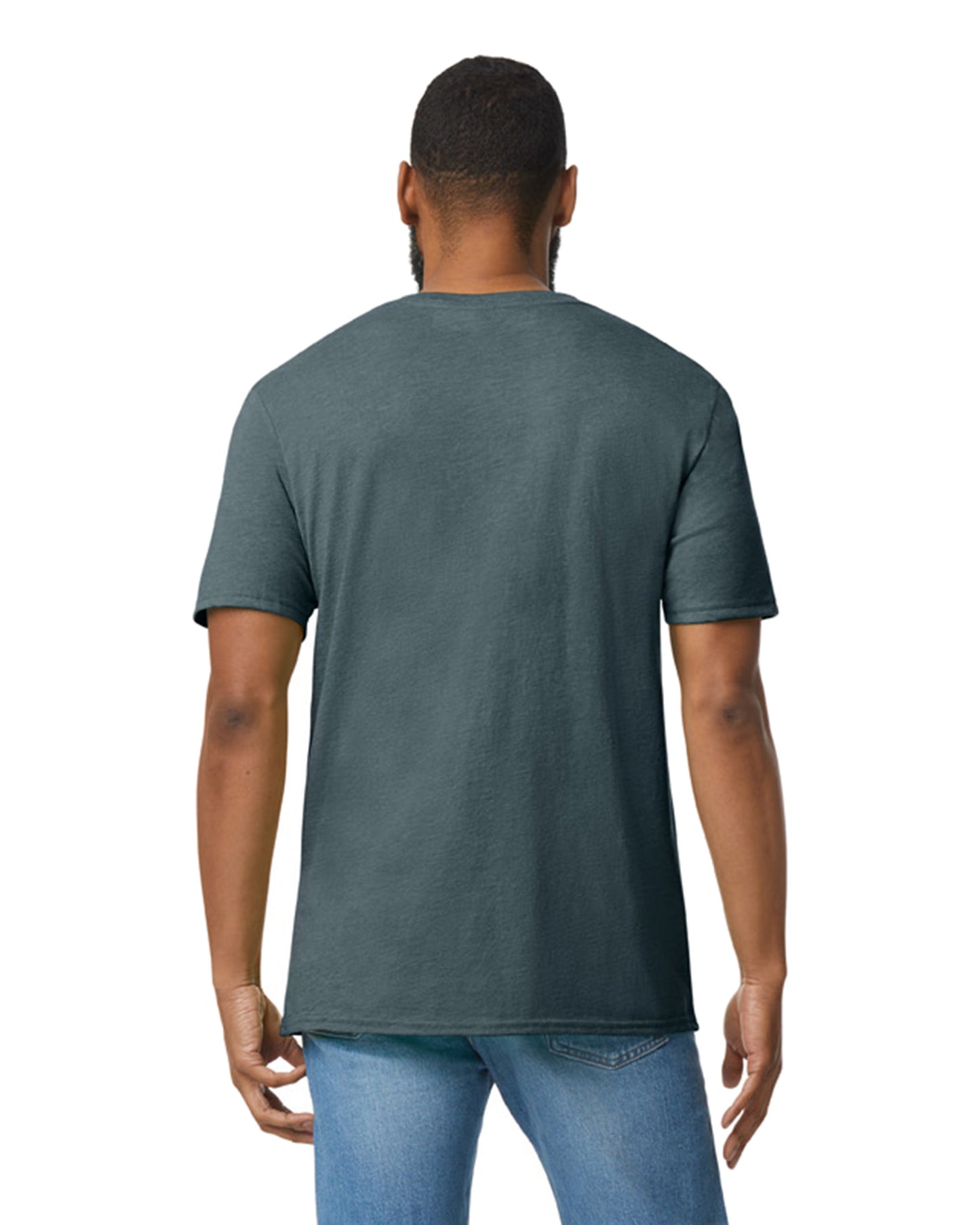 Unisex Softstyle® V-Neck T-Shirt - Dark Heather