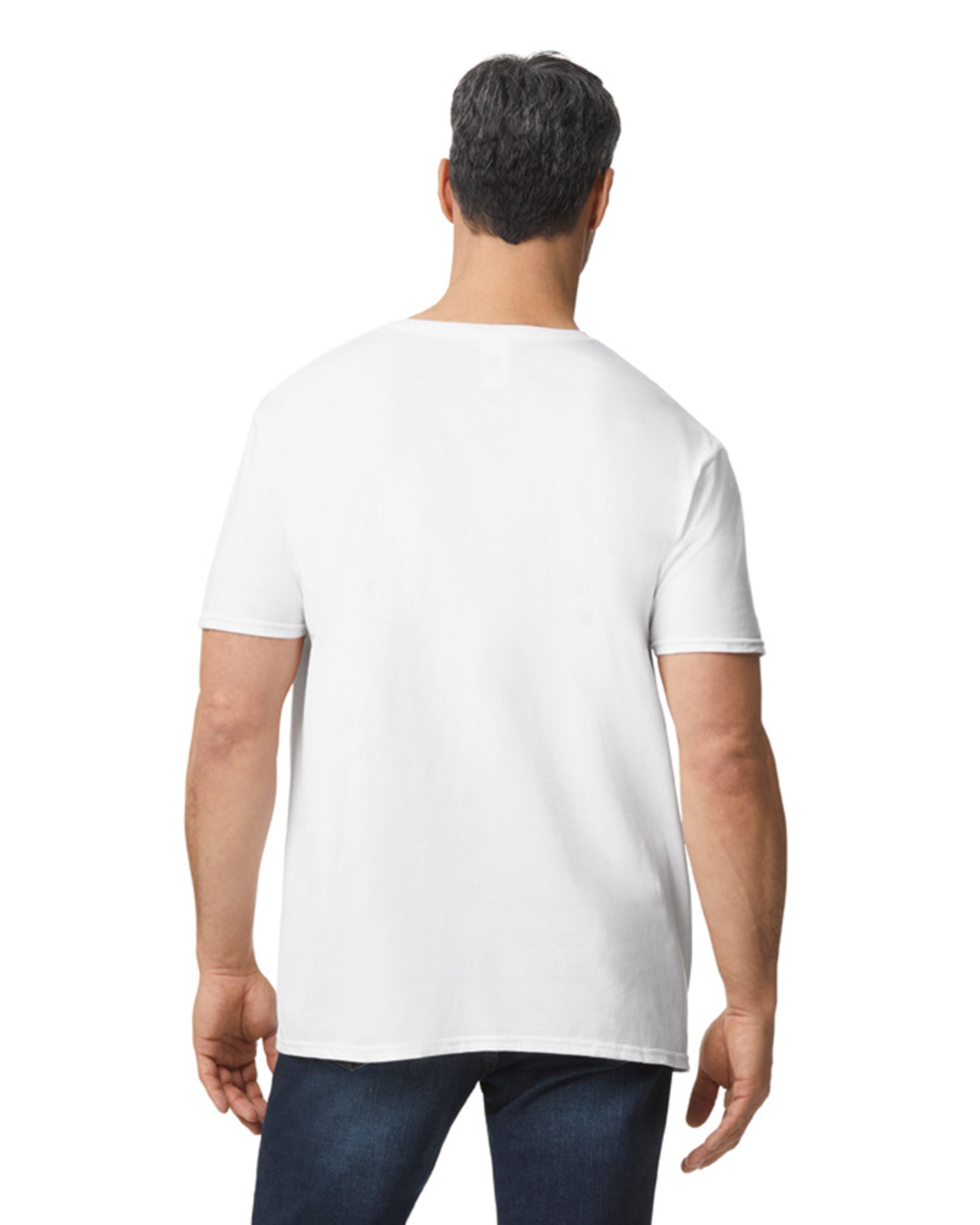 Unisex Softstyle® V-Neck T-Shirt - White