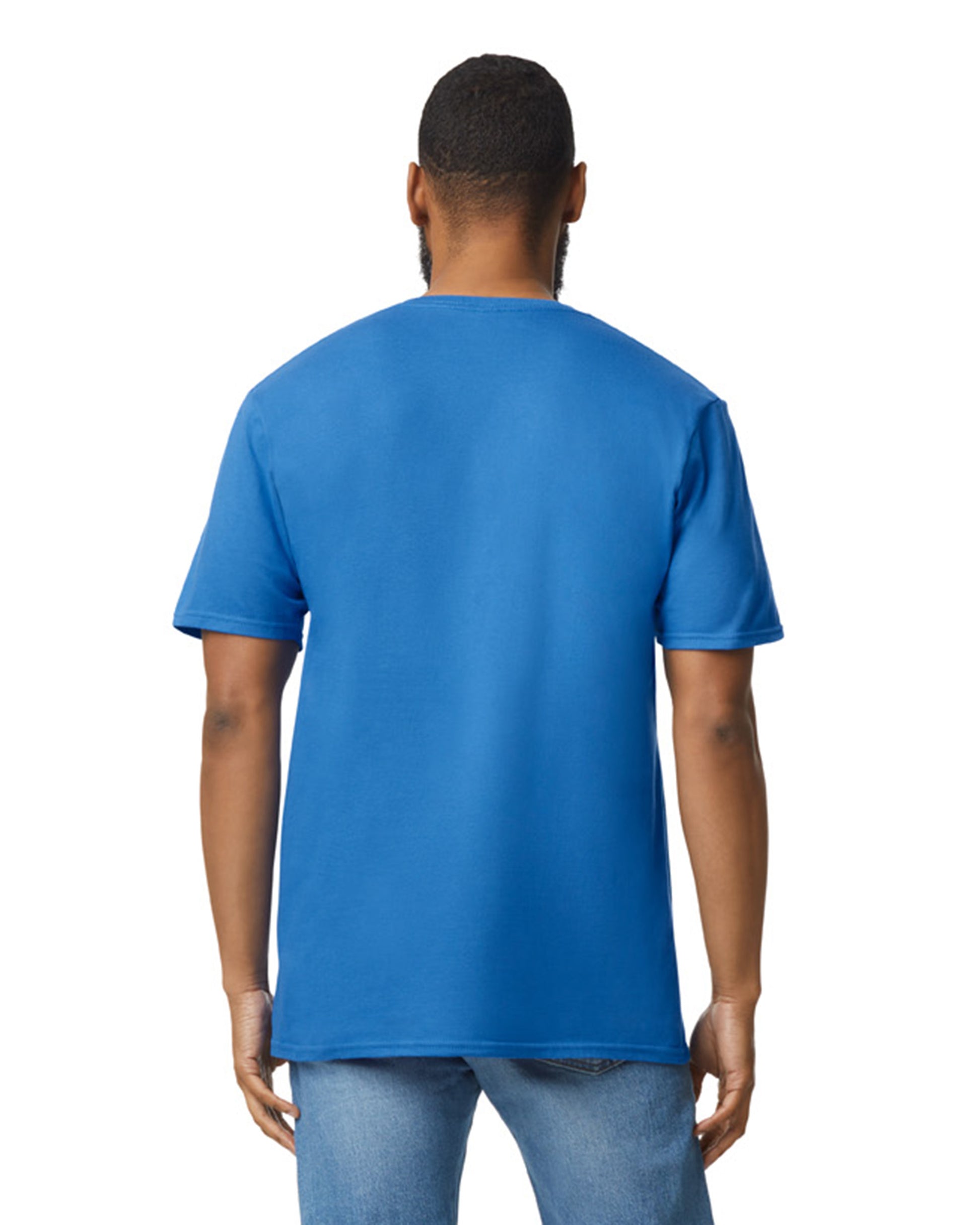 Unisex Softstyle® V-Neck T-Shirt - Royal Blue