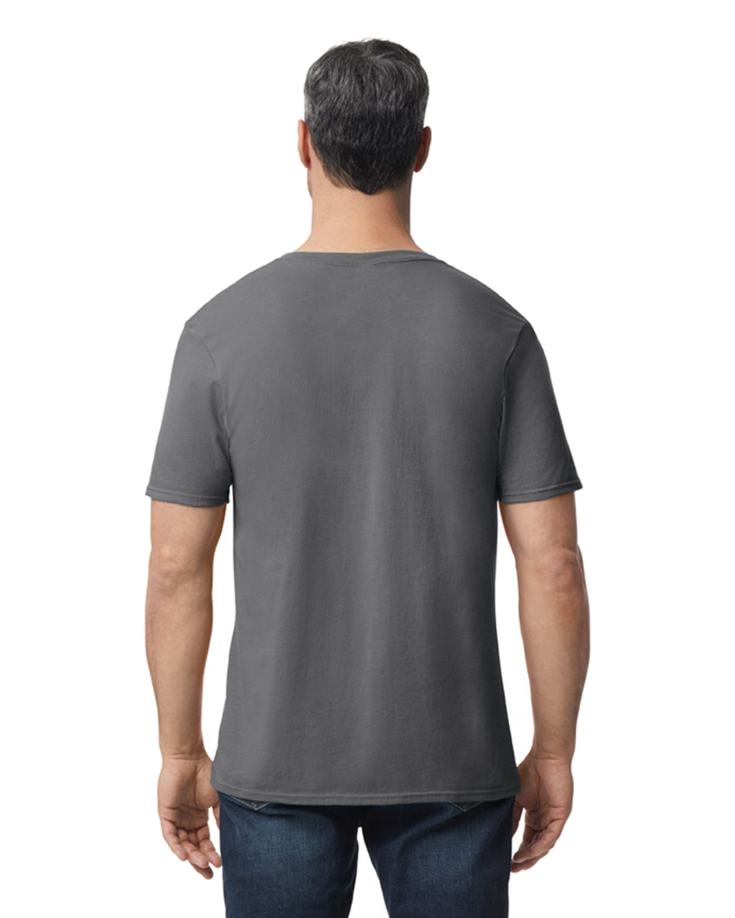 Unisex Softstyle® V-Neck T-Shirt - Charcoal