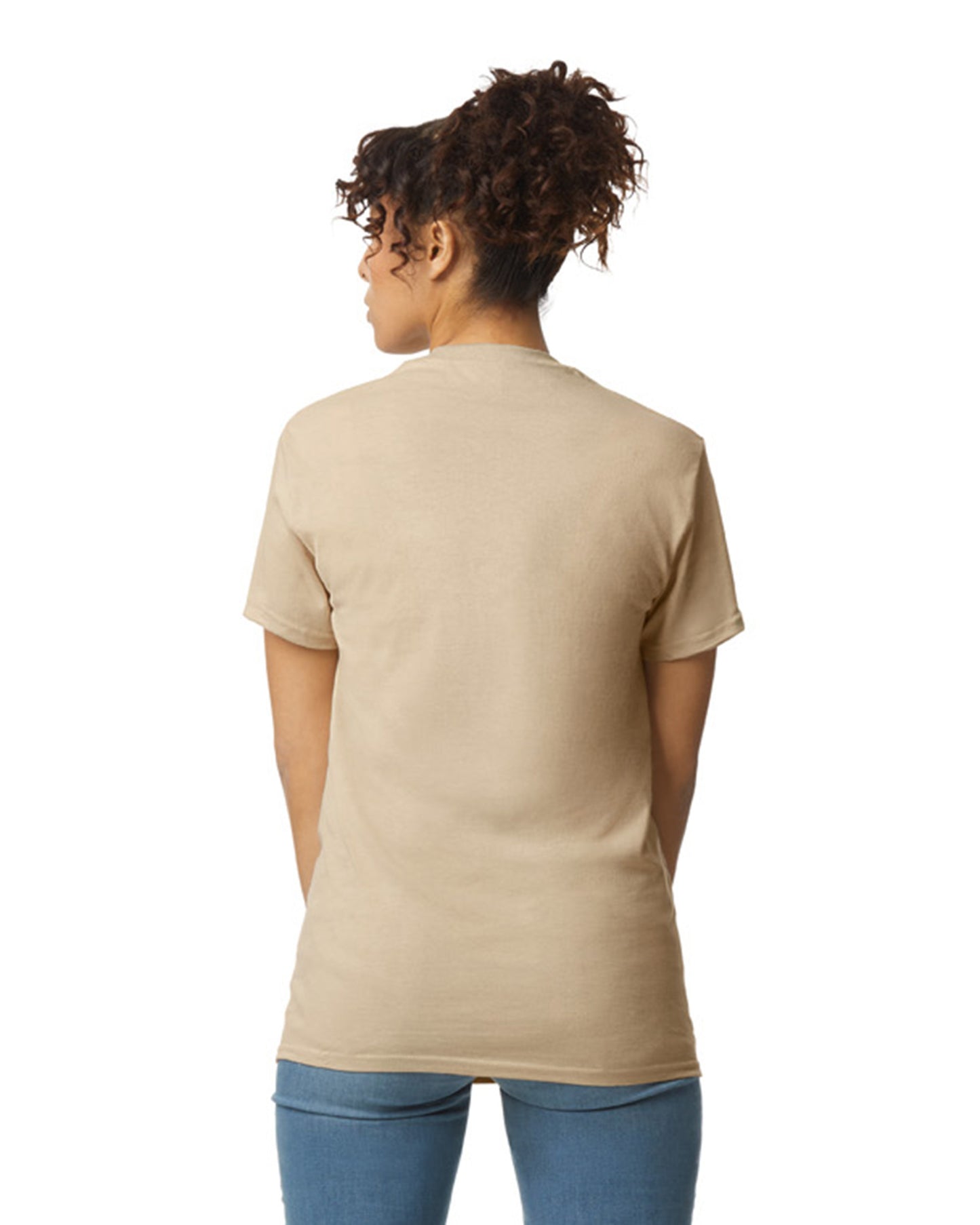 Unisex Ultra Cotton® Pocket T-Shirt - Sand