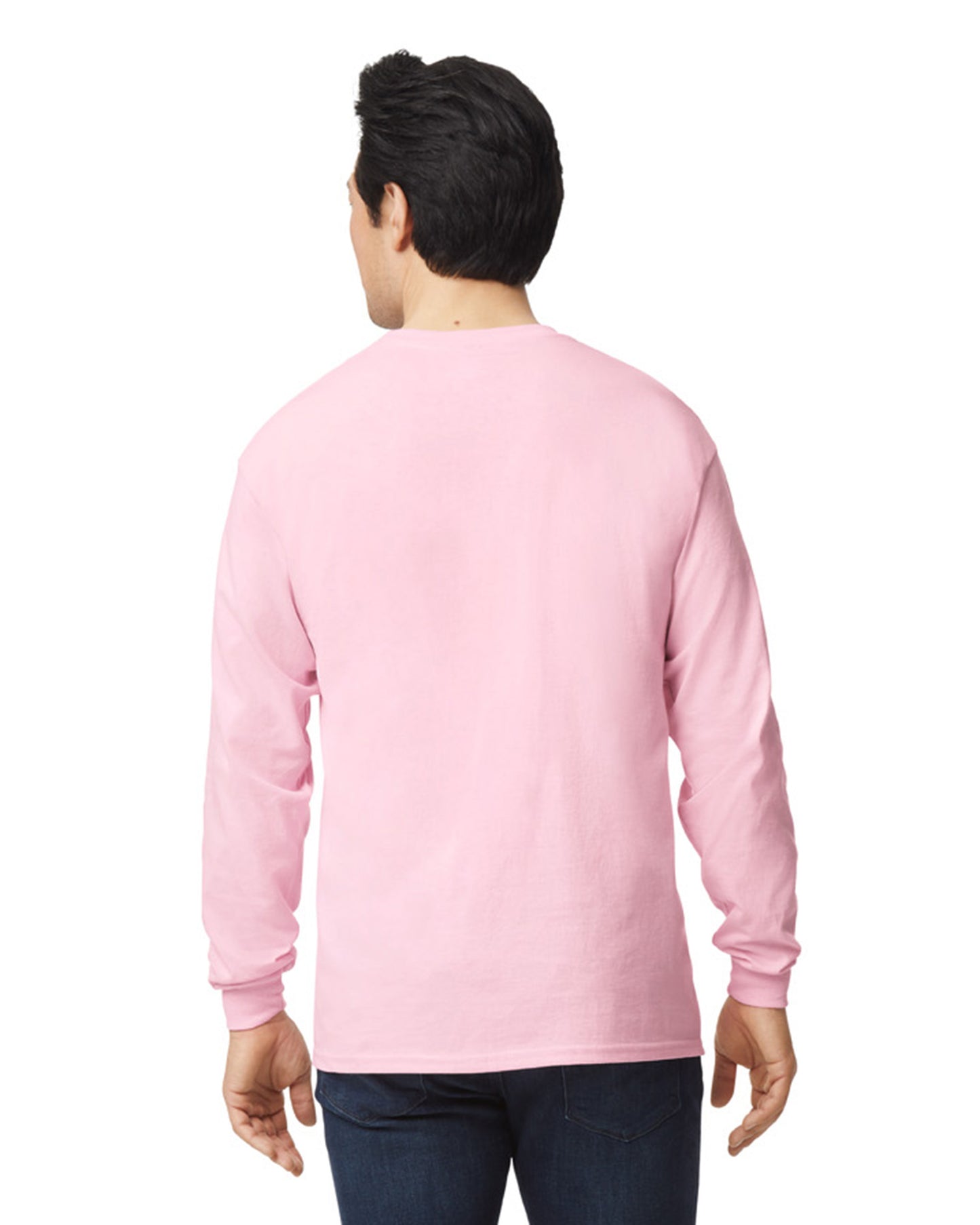 Unisex Ultra Cotton® Long-Sleeve T-Shirt - Light Pink
