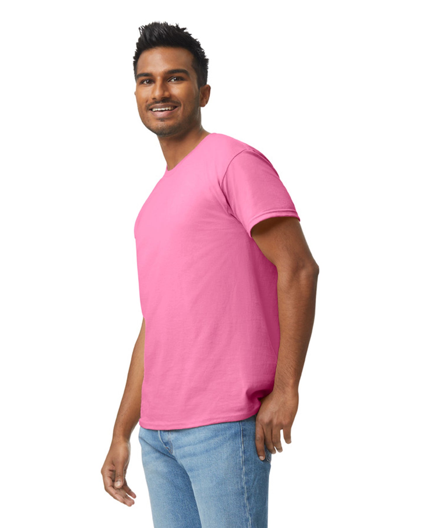 Unisex Heavy Cotton��� T-Shirt - Safety Pink