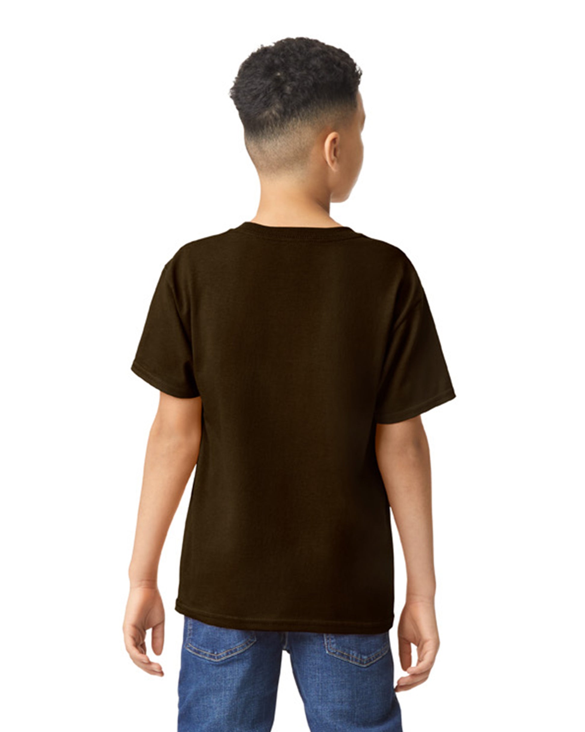 Youth Heavy Cotton��� T-Shirt - Dark Chocolate