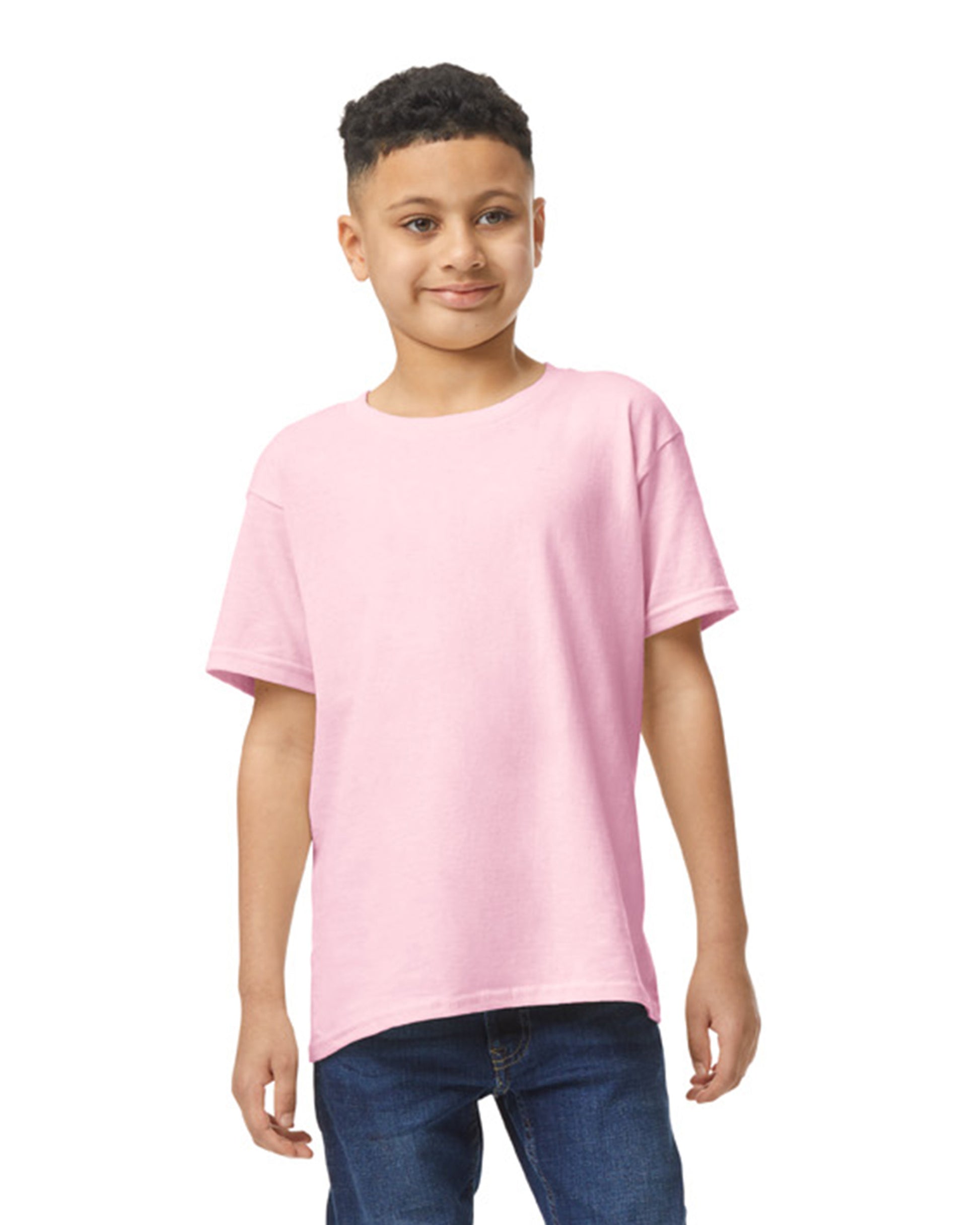 Youth Heavy Cotton��� T-Shirt - Light Pink