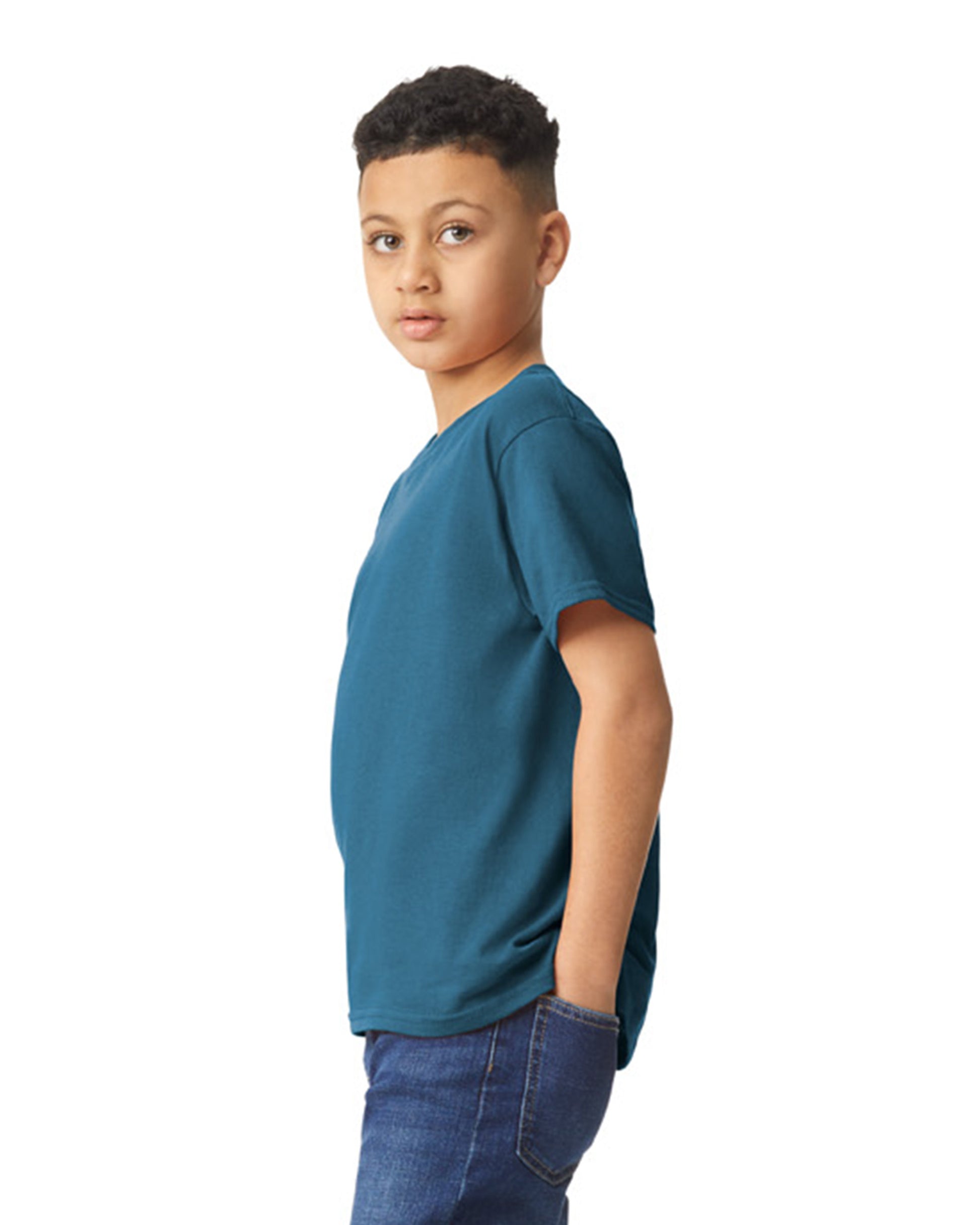 Youth Heavy Cotton��� T-Shirt - Indigo Blue