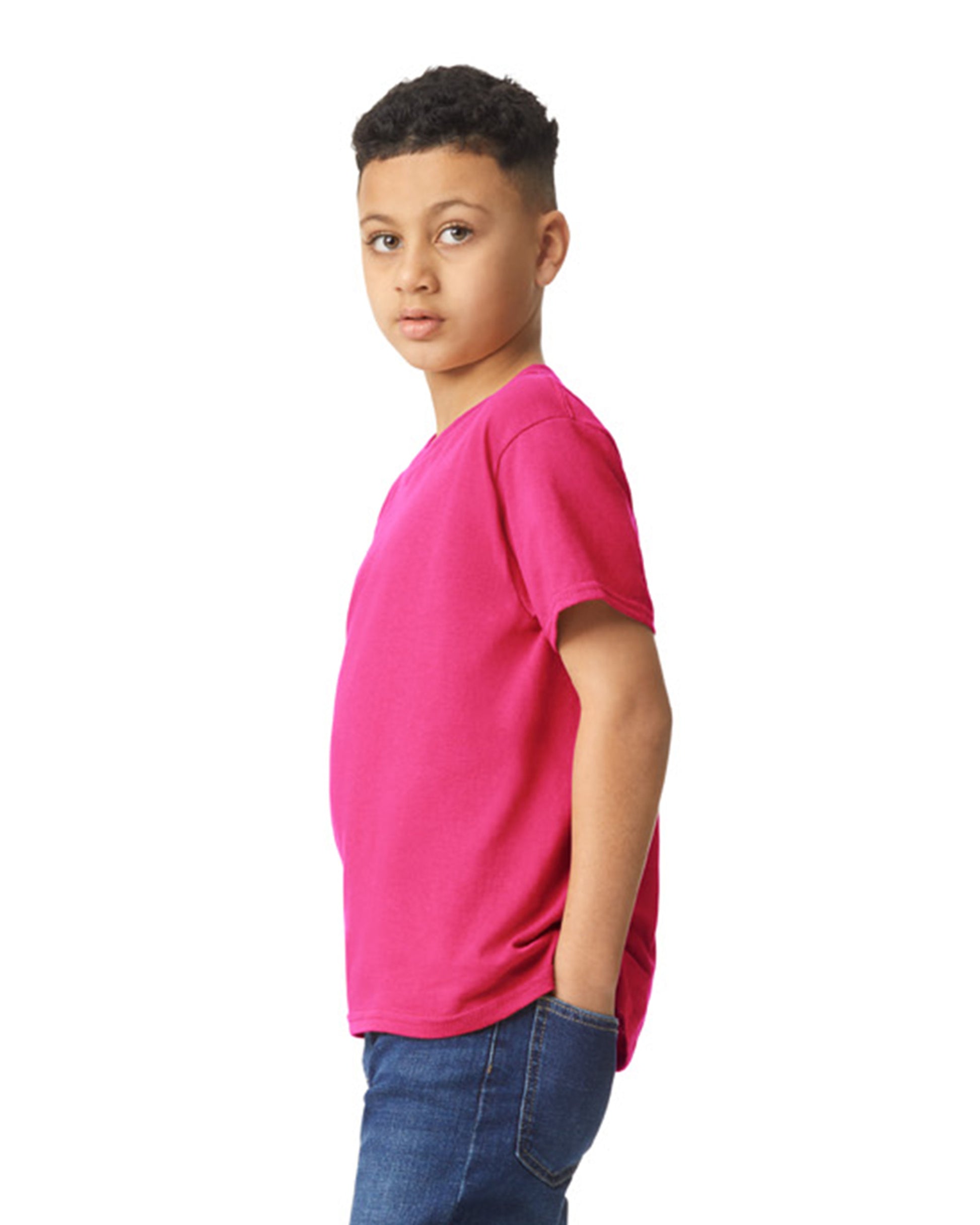 Youth Heavy Cotton��� T-Shirt - Heliconia