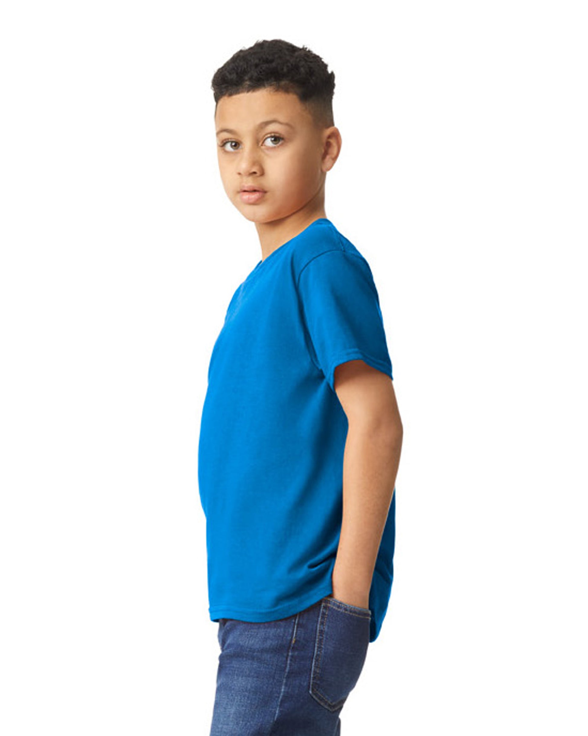 Youth Heavy Cotton��� T-Shirt - Neon Blue