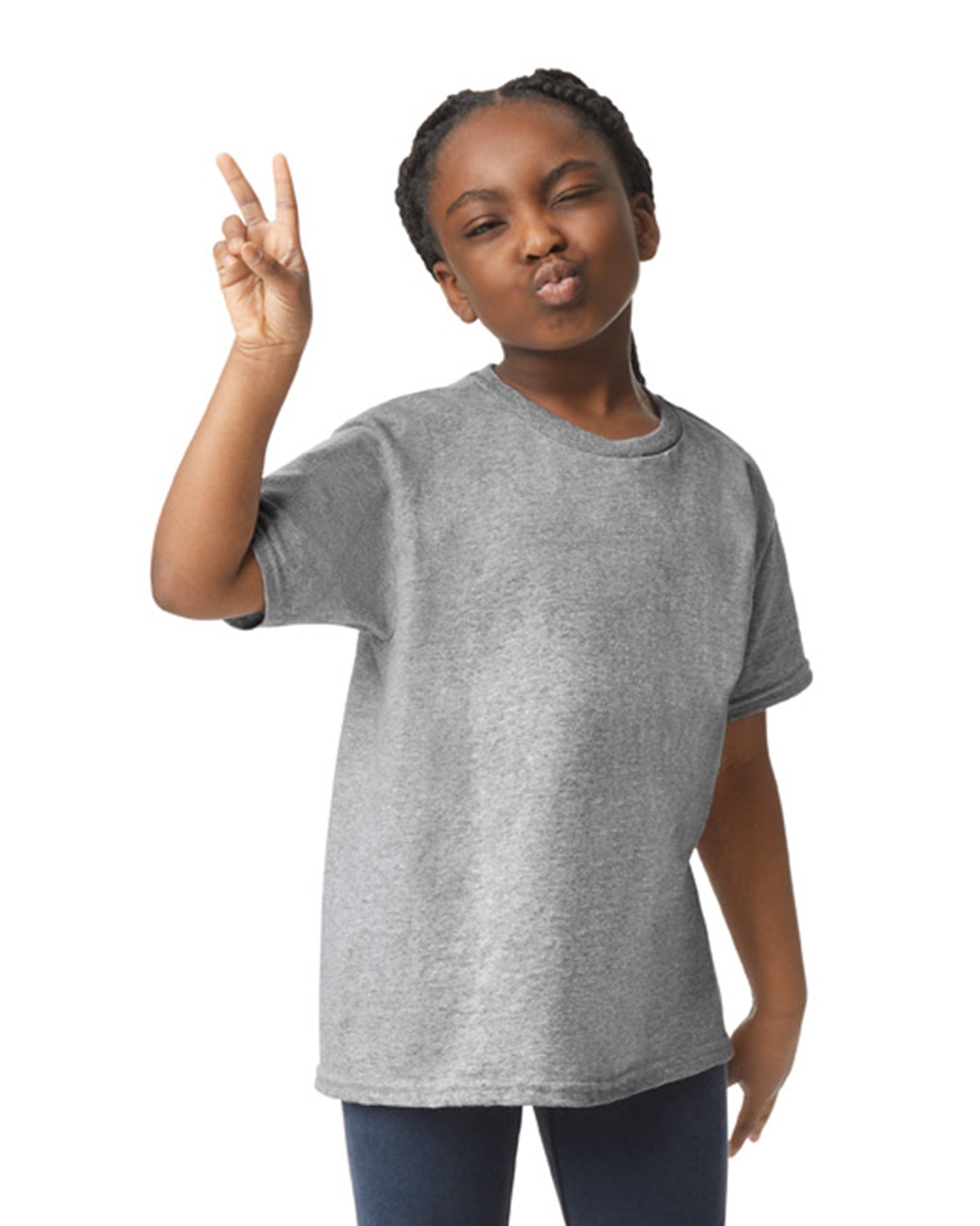 Youth Heavy Cotton��� T-Shirt - Sport Gray