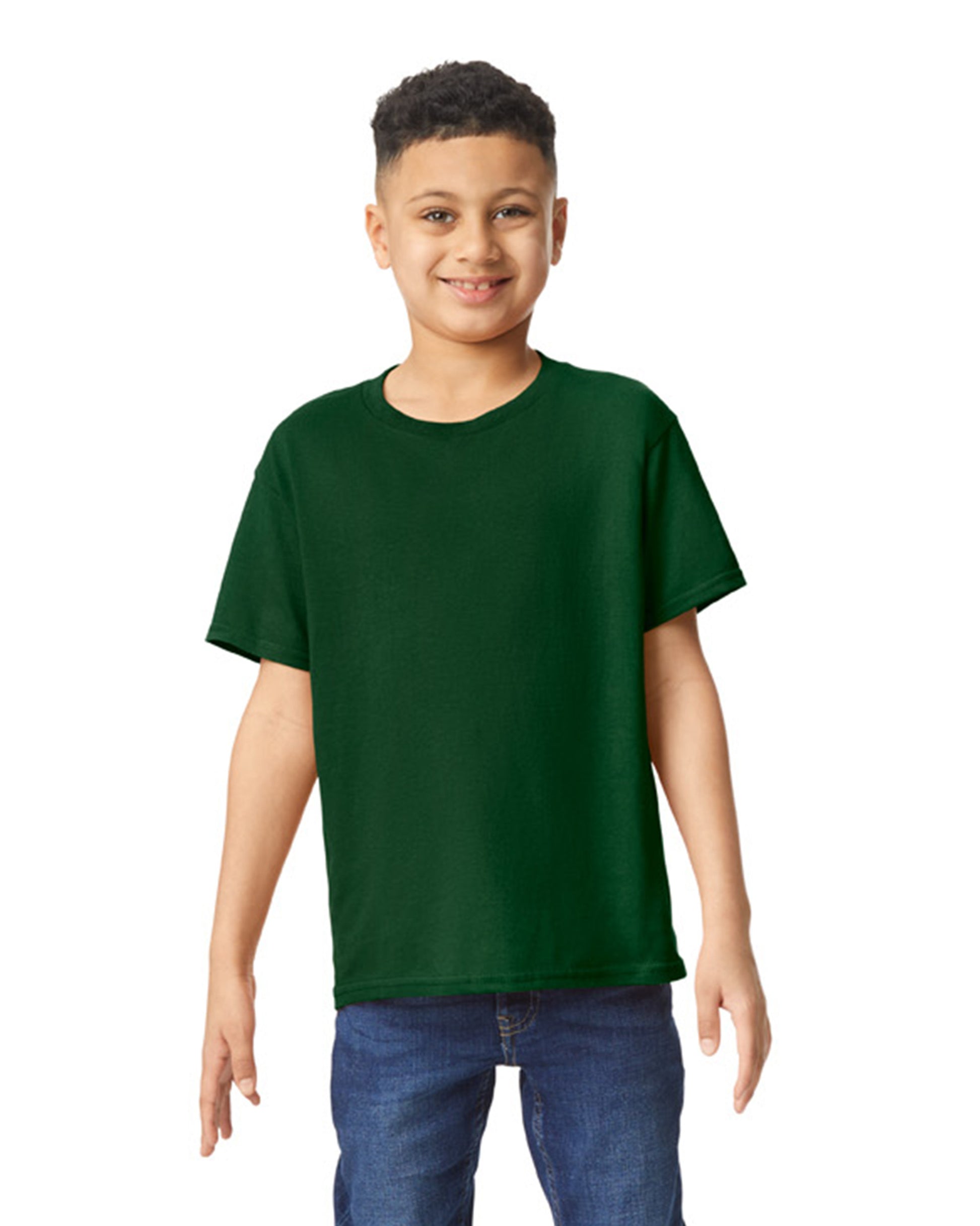 Youth Heavy Cotton��� T-Shirt - Forest Green