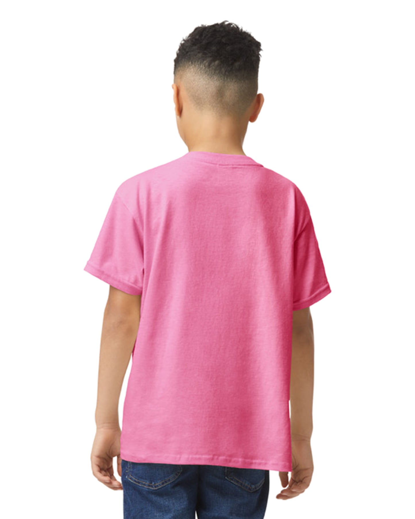 Youth Heavy Cotton��� T-Shirt - Safety Pink