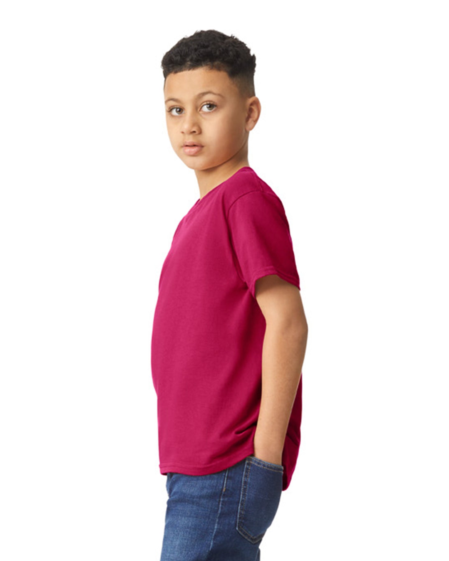 Youth Heavy Cotton��� T-Shirt - Cardinal Red