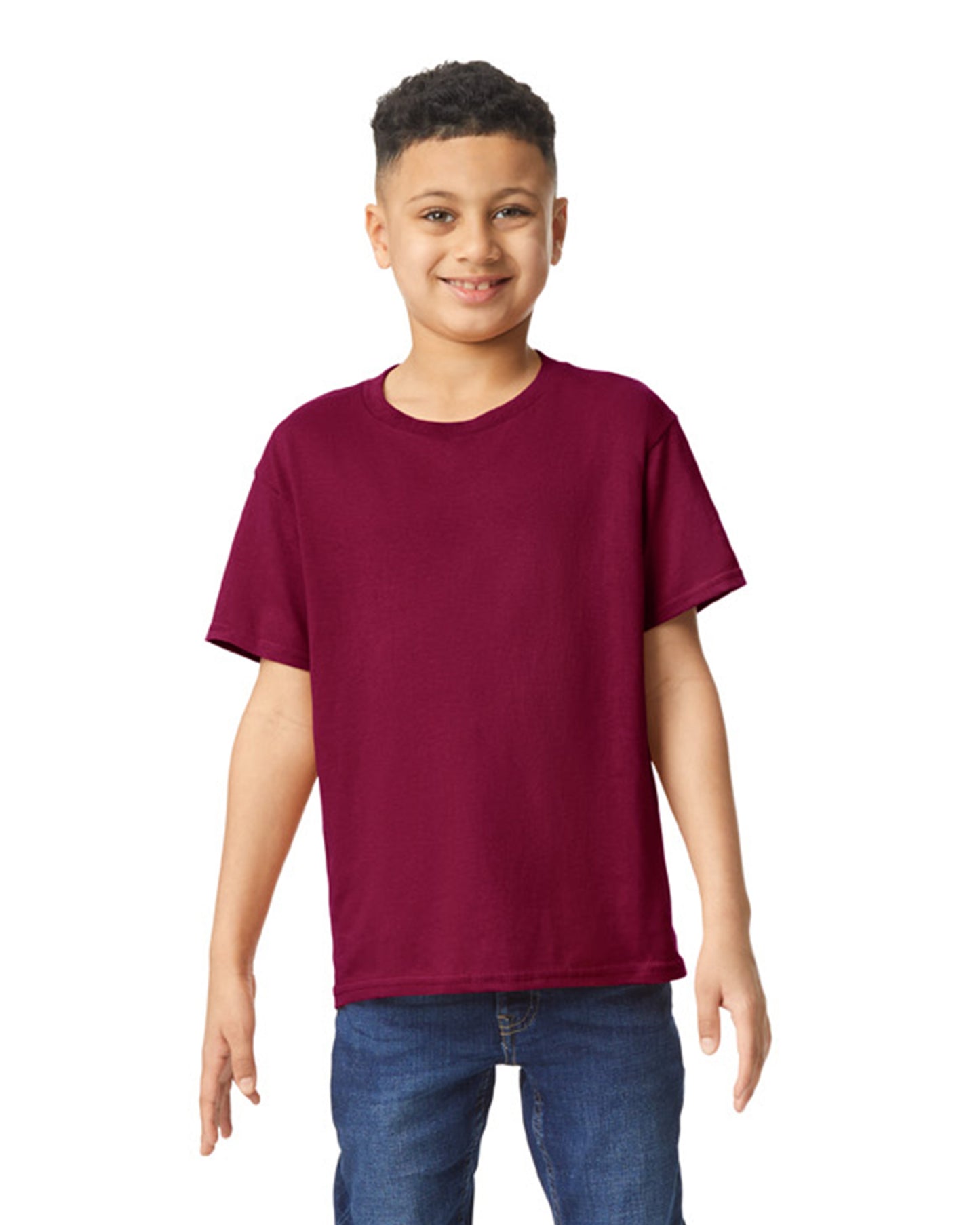 Youth Heavy Cotton��� T-Shirt - Garnet