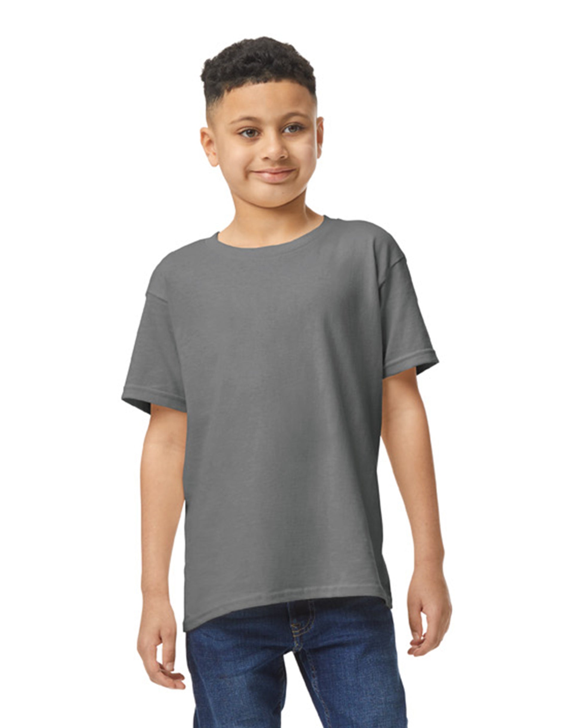 Youth Heavy Cotton��� T-Shirt - Charcoal
