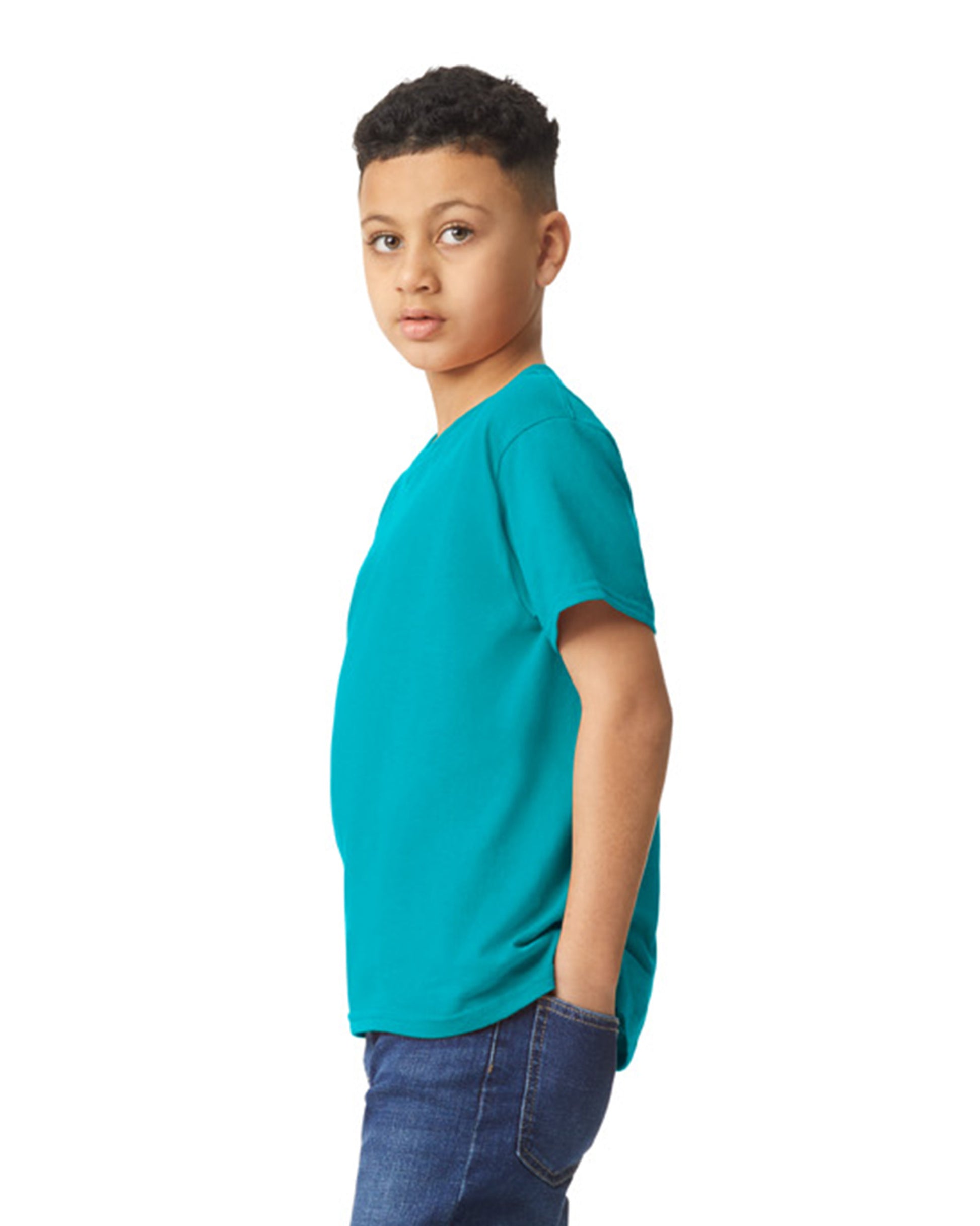 Youth Heavy Cotton��� T-Shirt - Tropical Blue
