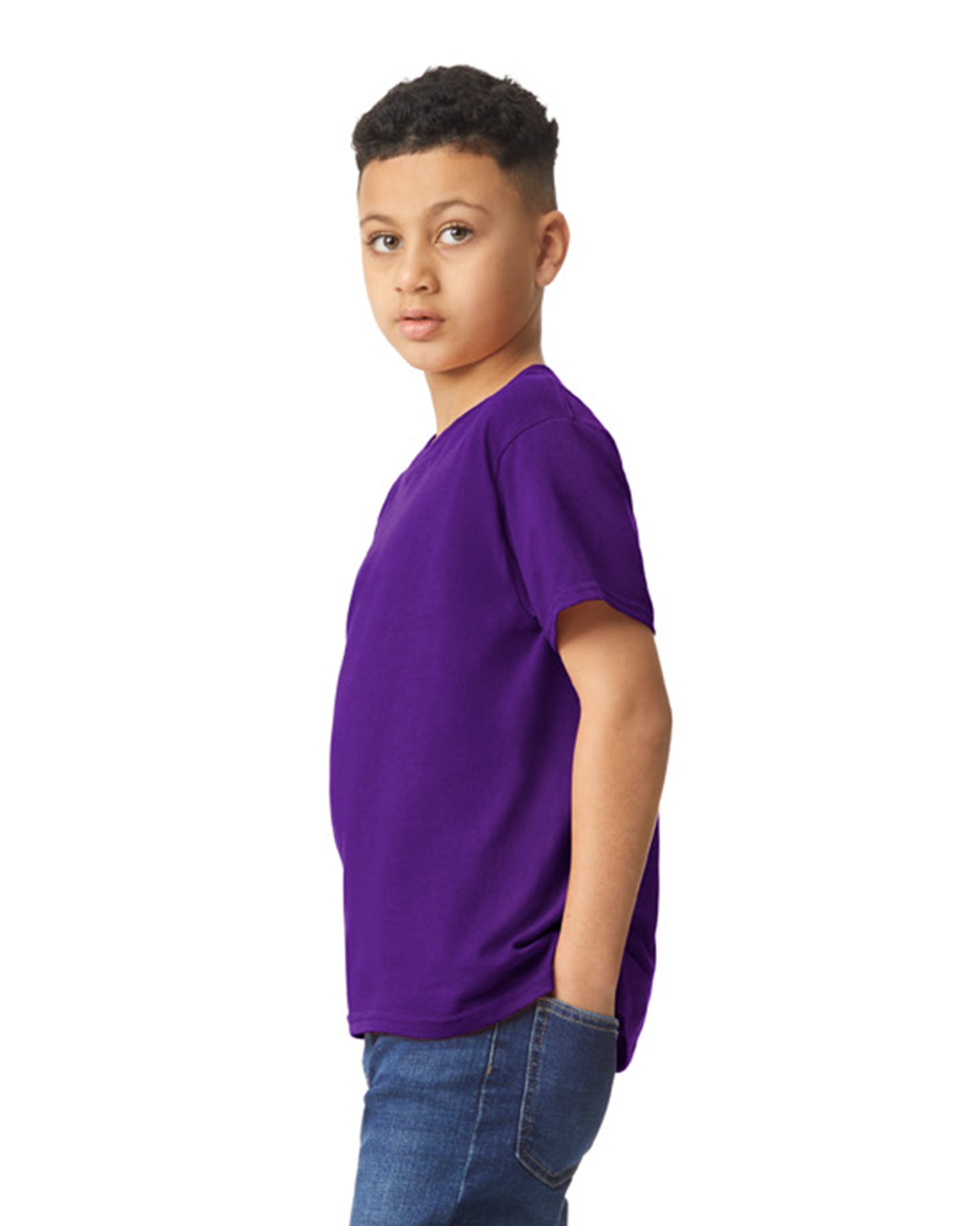 Youth Heavy Cotton��� T-Shirt - Purple