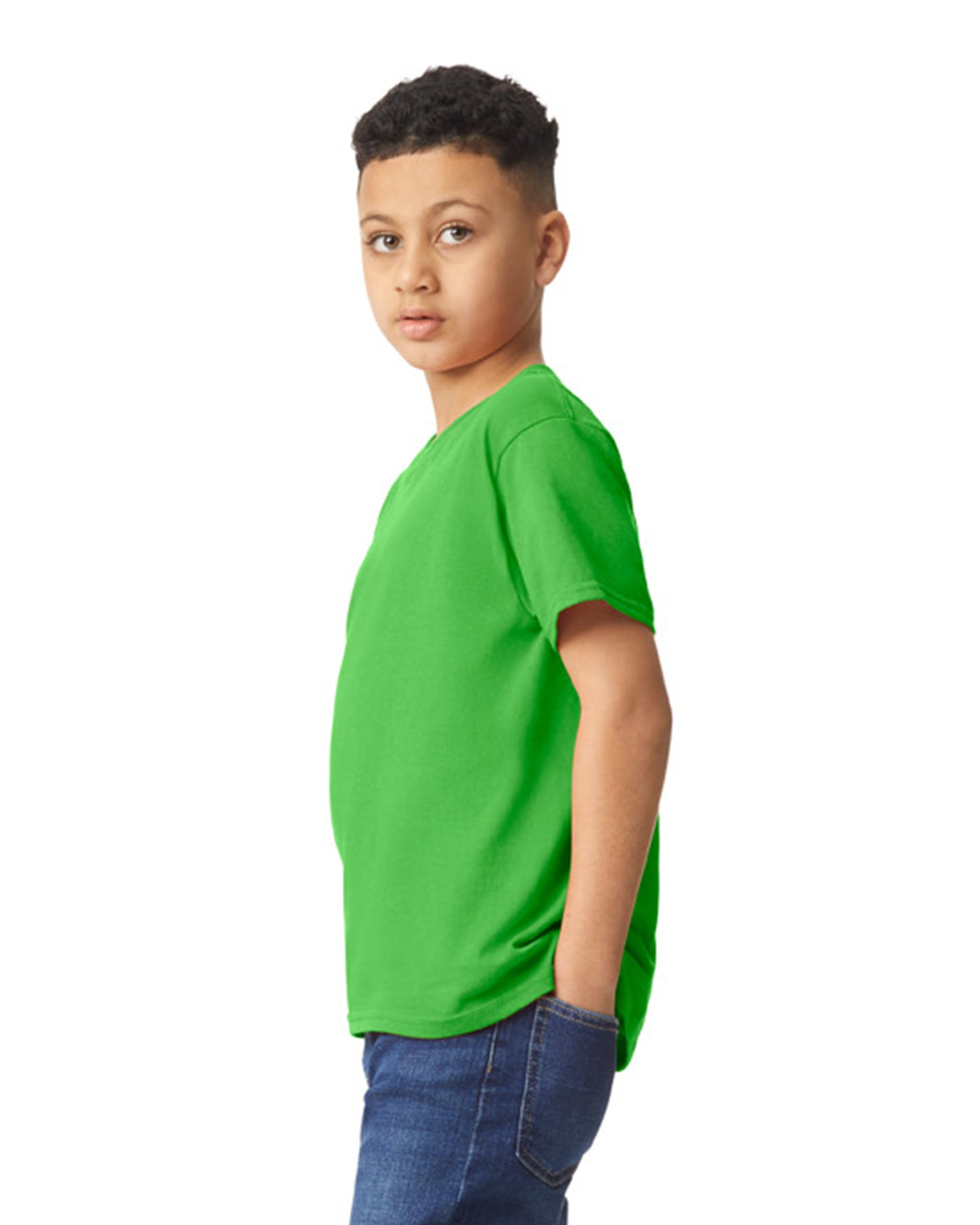 Youth Heavy Cotton��� T-Shirt - Electric Green